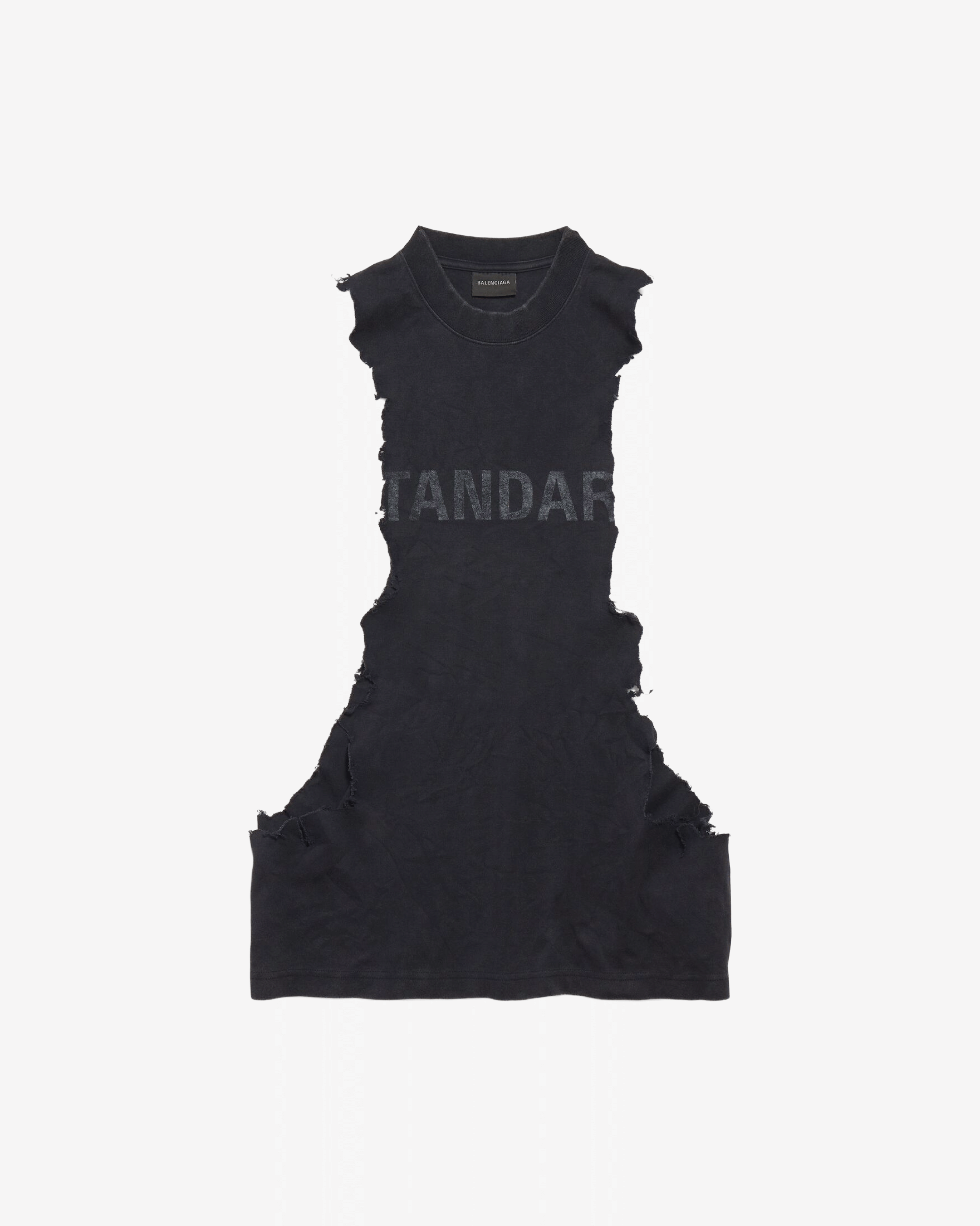 Balenciaga - Men's Ripped Tank Top - (Black1041)