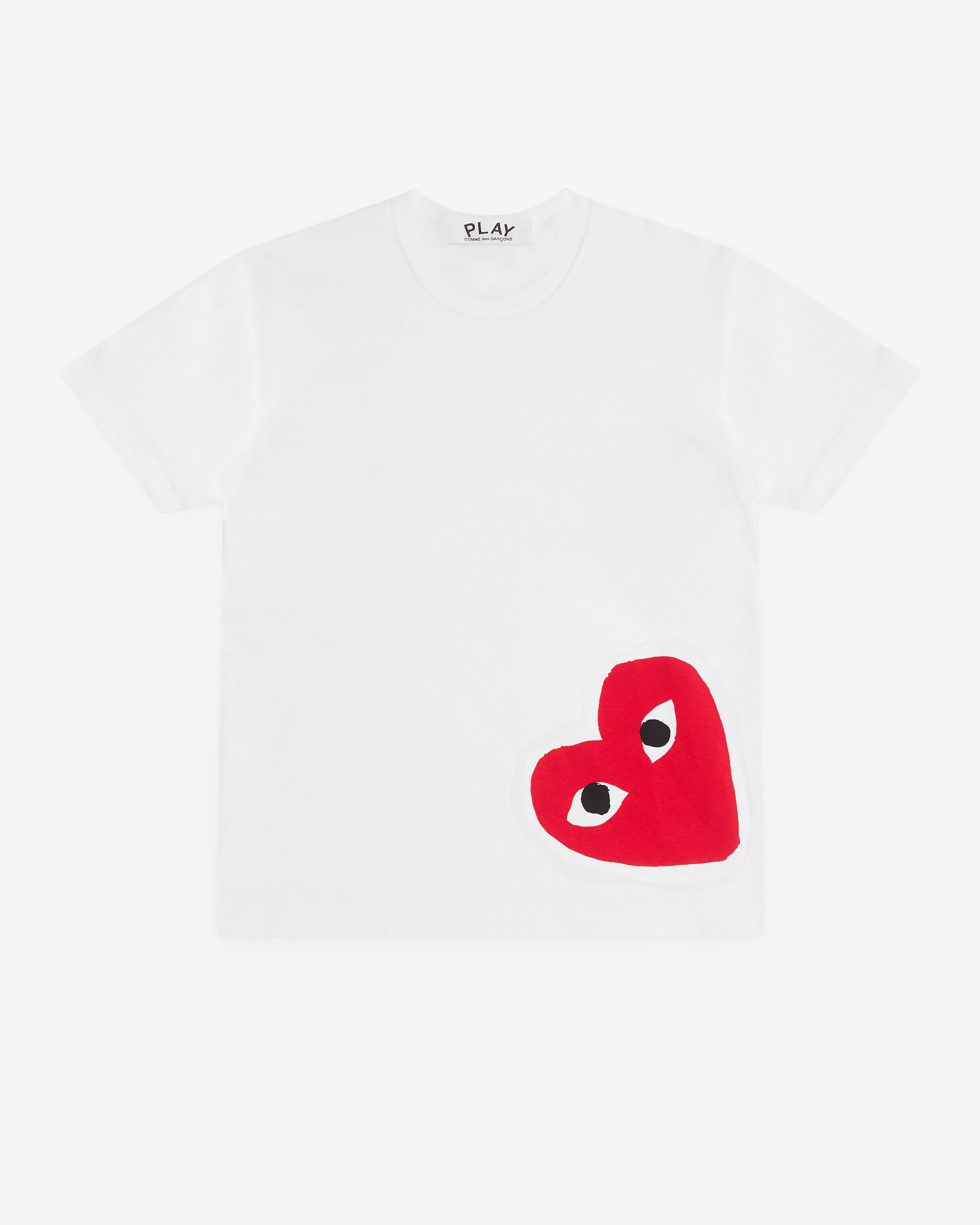 Play - Corner Heart T-Shirt - (White)