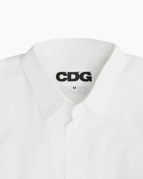 Comme Des Garcons CDG - CDG Logo Shirt - (White)