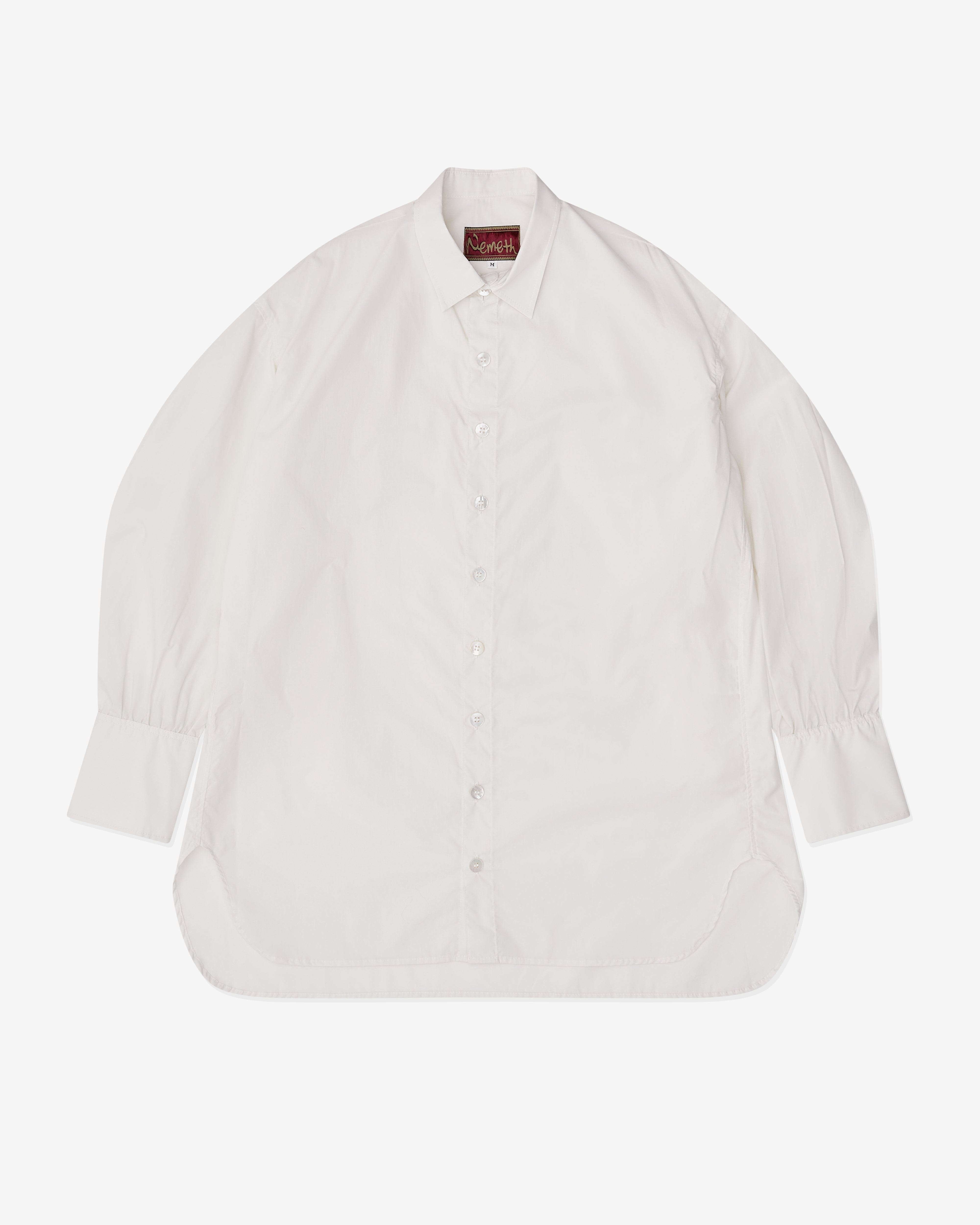 Nemeth Christopher Nemeth - Men's Curved Hem Shirt - (White)