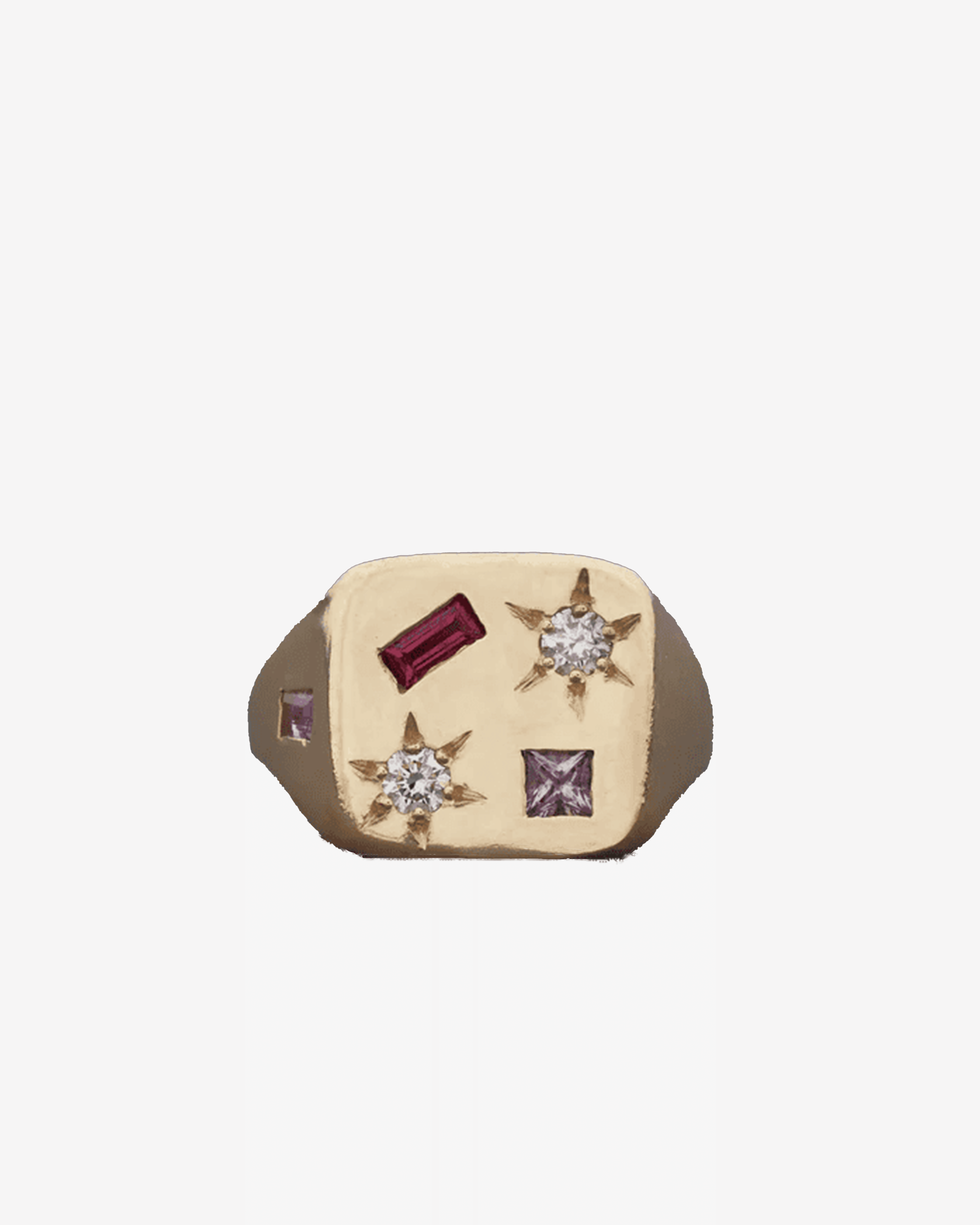 Seb Brown - Gold Tablet Ring - (Gold)