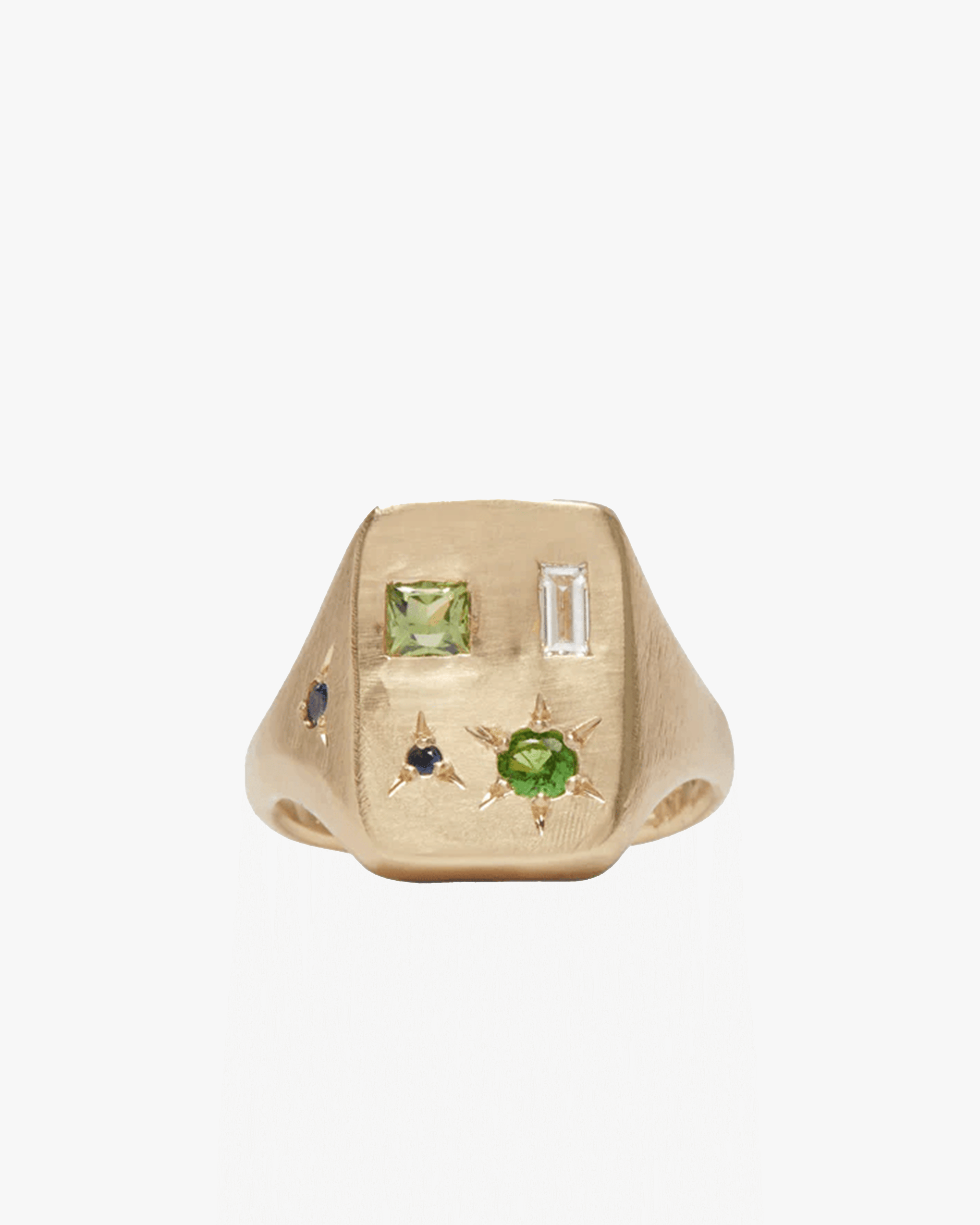 Seb Brown - Geometric Ring - (Gold)