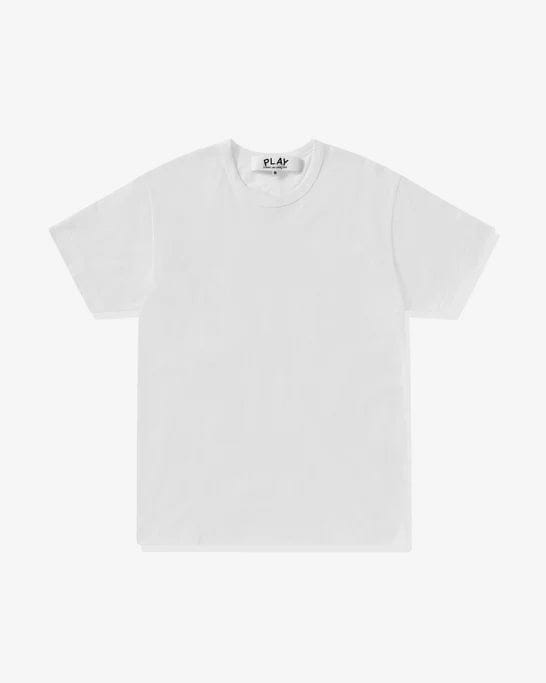 Play - Unisex Reverse Red Heart T-Shirt - (White)