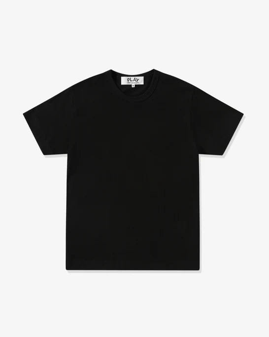 Play - Unisex Reverse Red Heart T-Shirt - (Black)