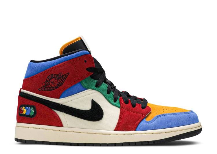 Air Jordan Jordan 1 Mid SE Fearless Blue the Great (WORN)