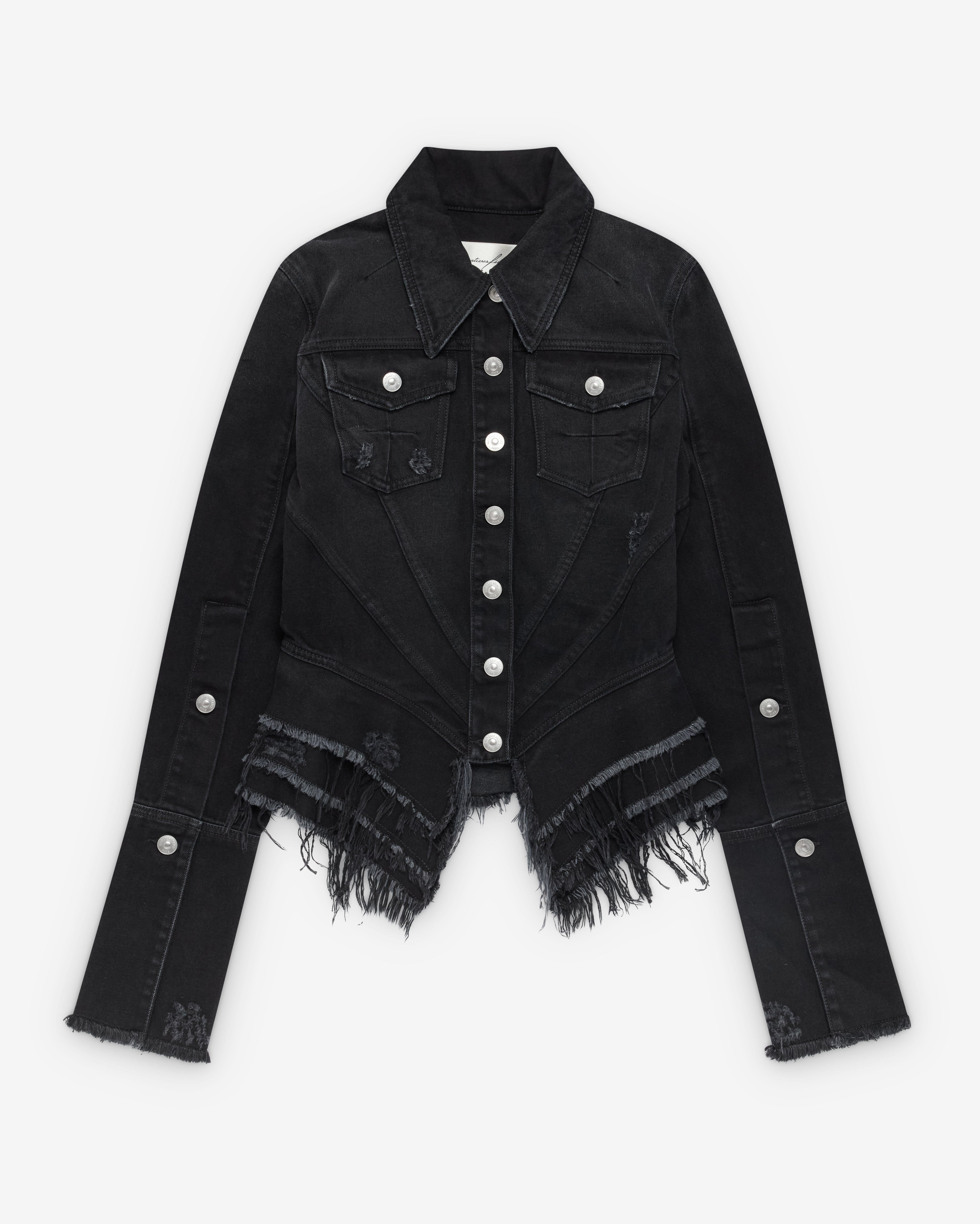 Matières Fécales - Women's Mikaela Denim Jacket - (Black)