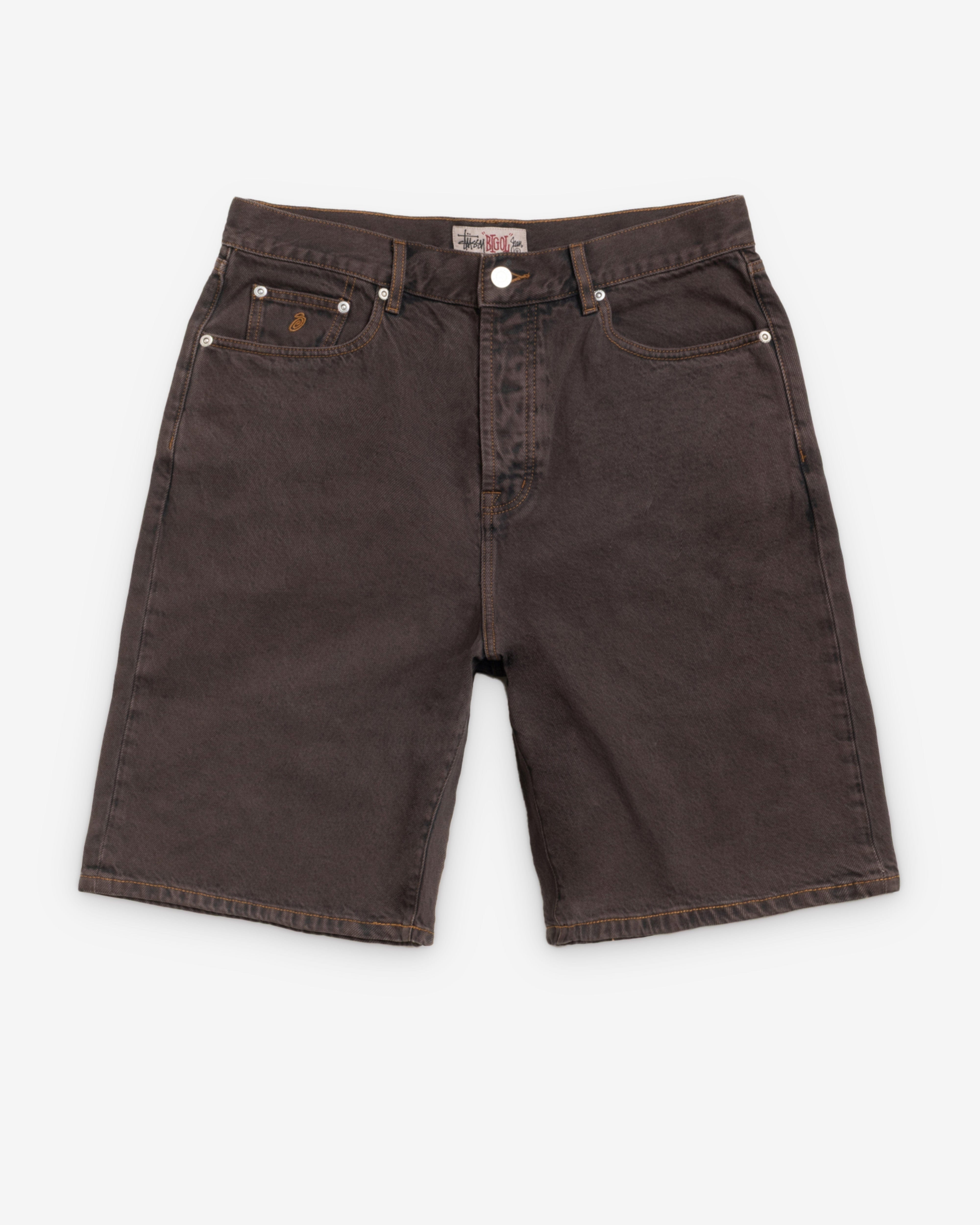 Stussy - Men's Big Ol Shorts Resin Denim - (Brown)