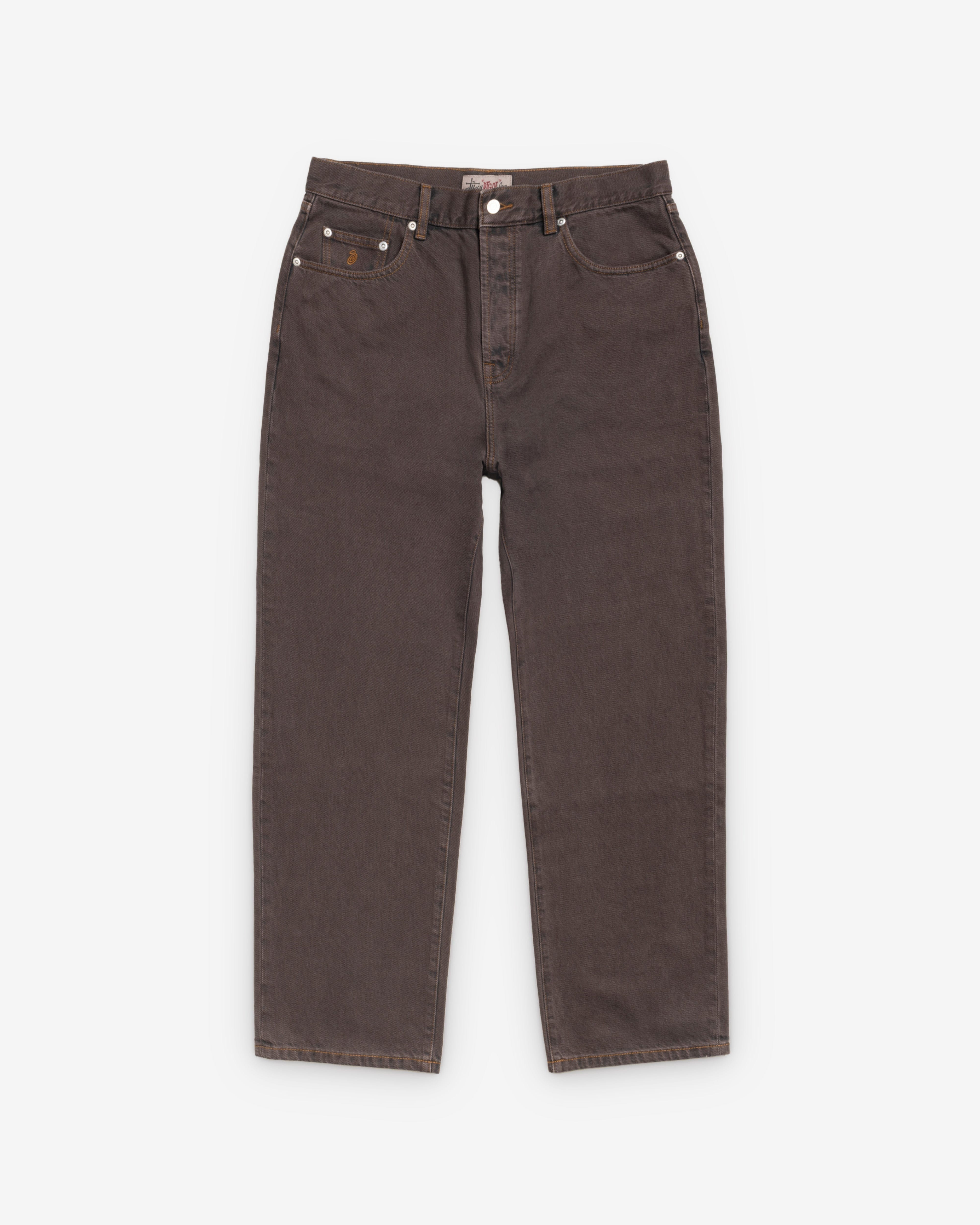 Stussy - Men's Big Ol Jeans Resin Denim - (Brown)