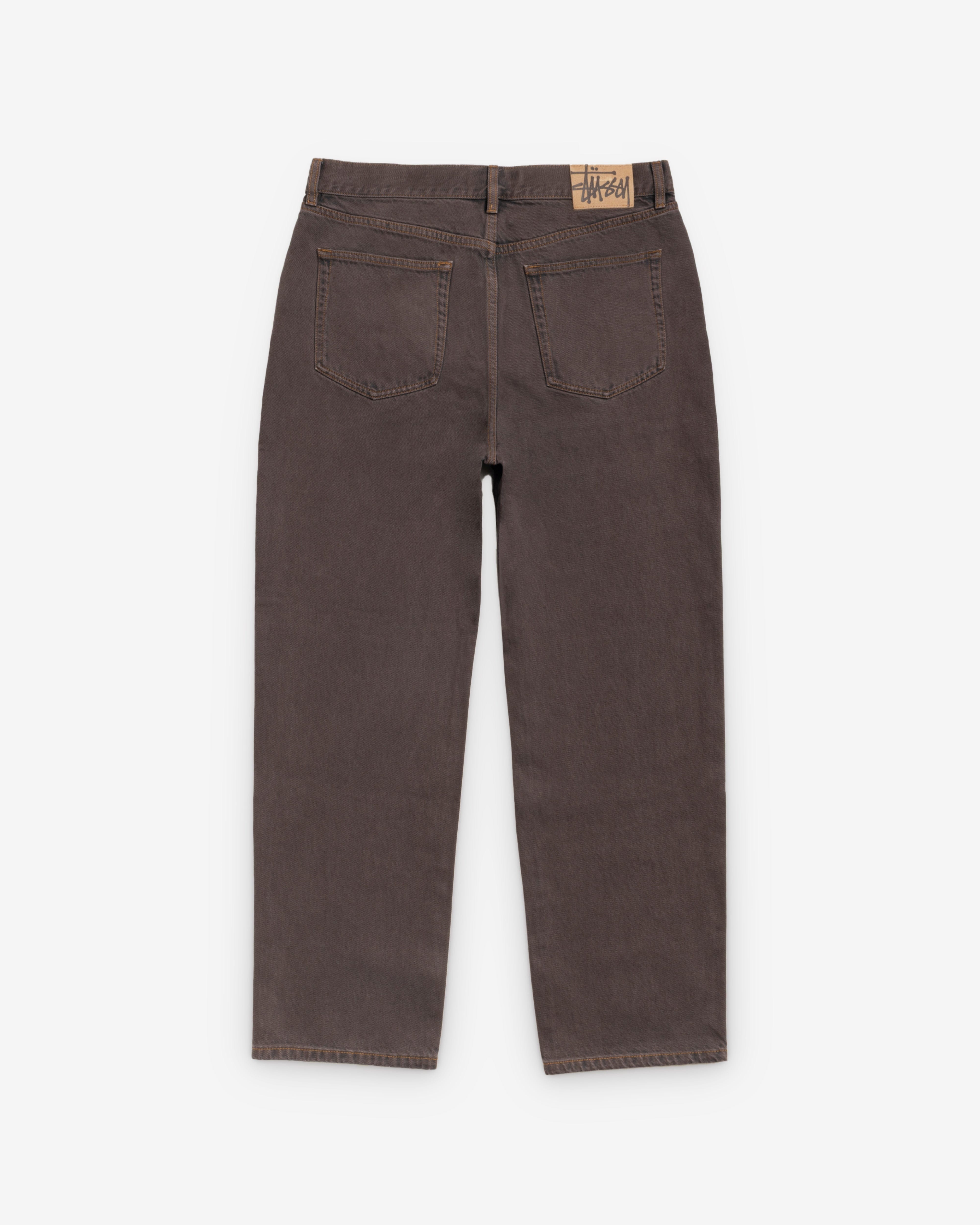 Stussy - Men's Big Ol Jeans Resin Denim - (Brown)