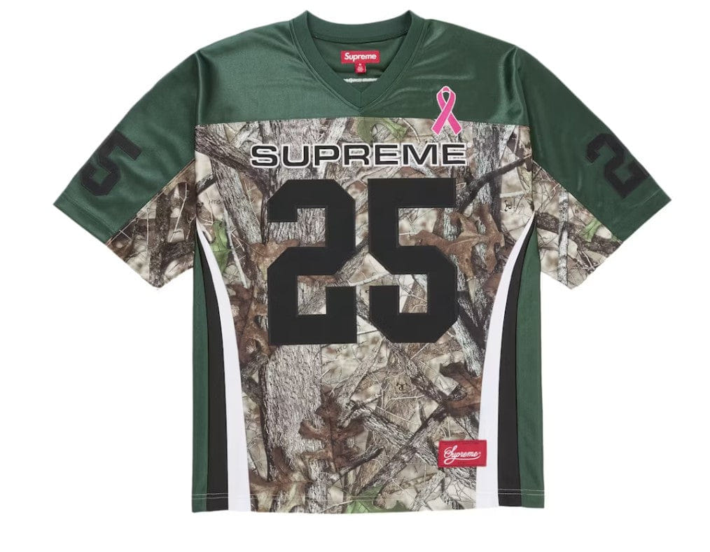 Supreme Breast Cancer Awareness Football Jersey Green