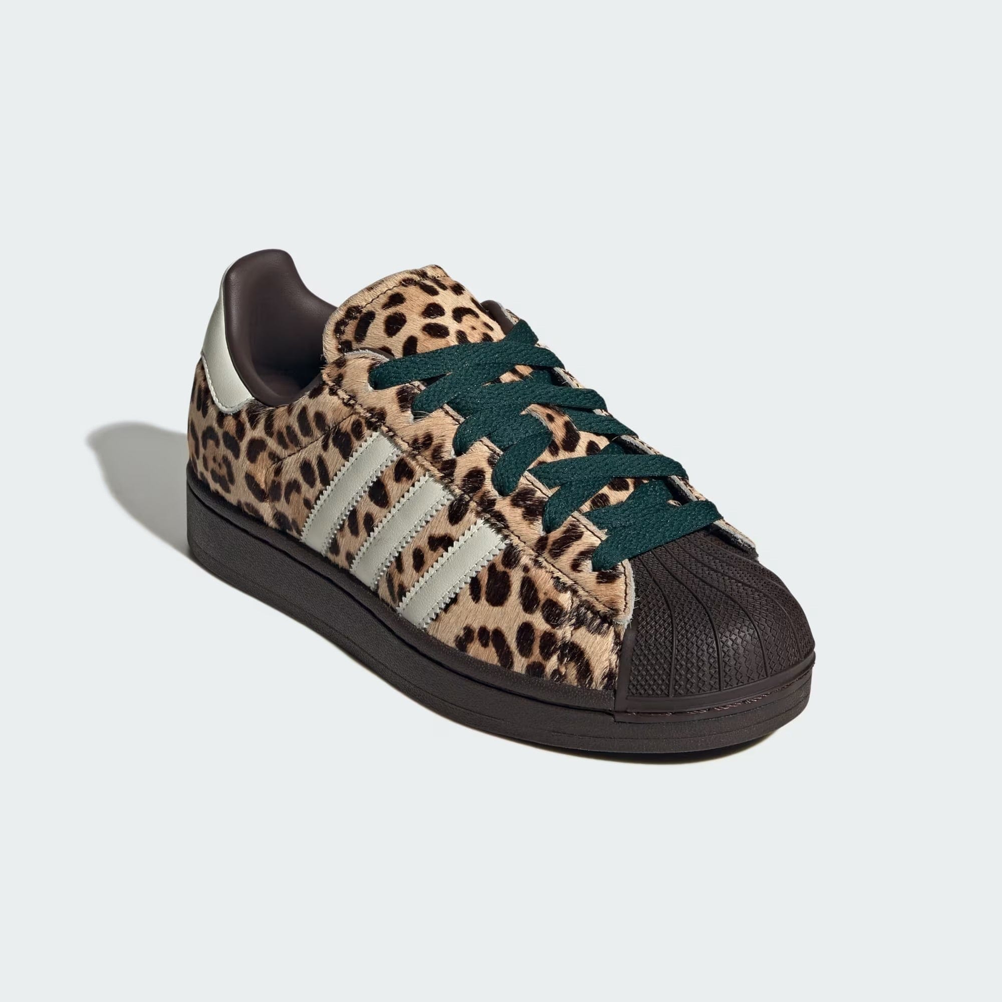 Adidas Superstar II Leopard Dark Brown Ivory