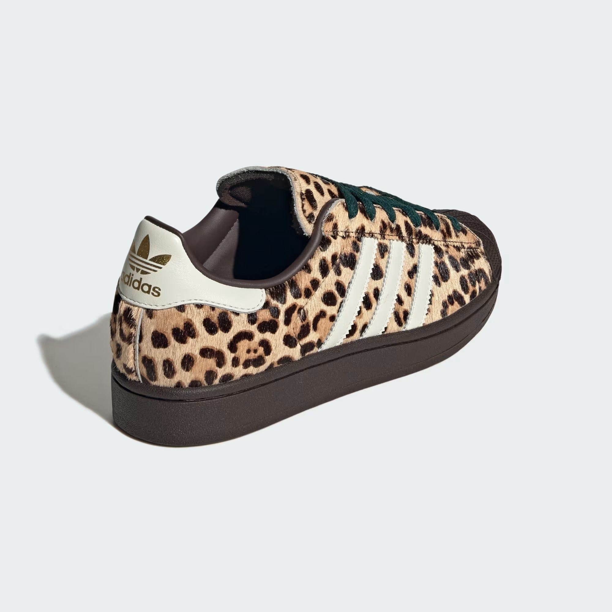 Adidas Superstar II Leopard Dark Brown Ivory