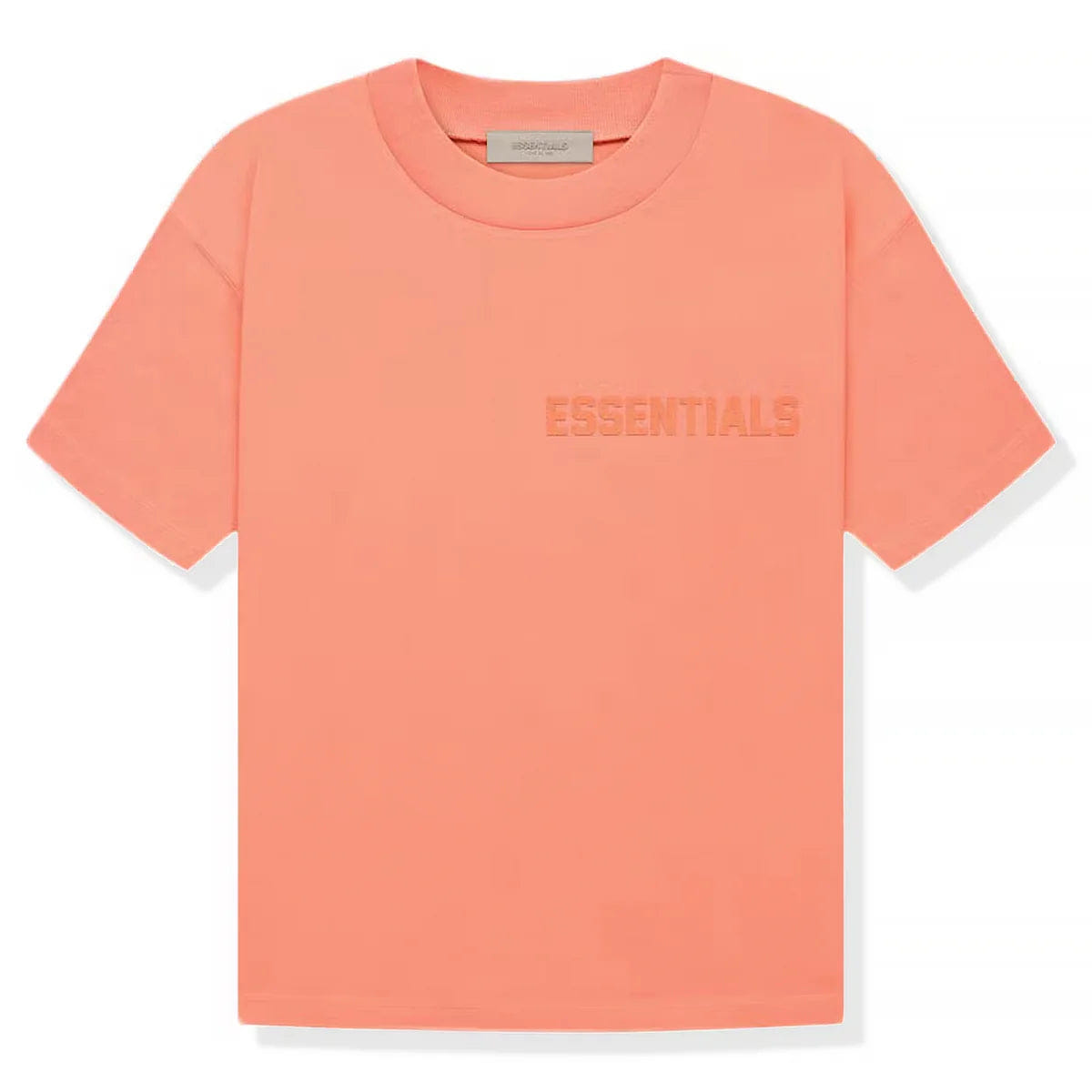 Fear Of God Essentials Bundle Completo Tee + Sweatshorts Coral