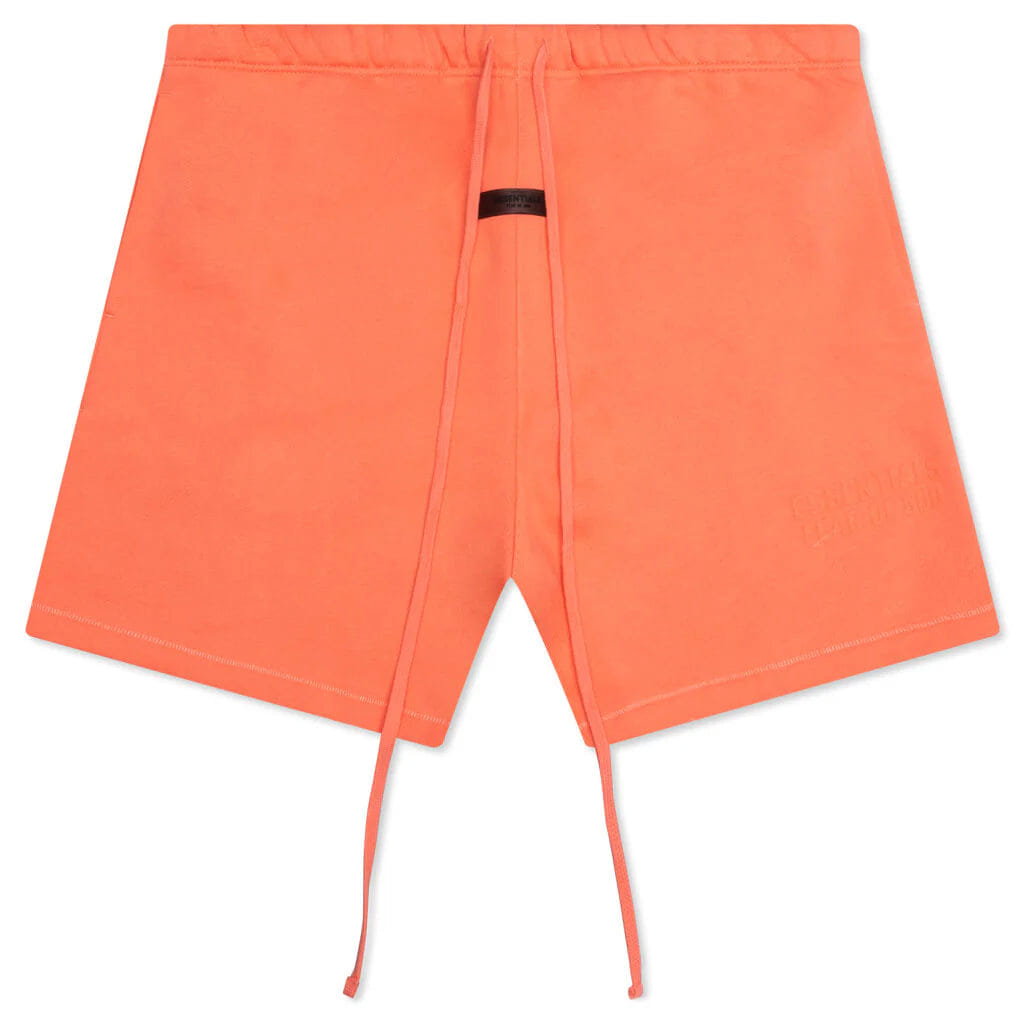 Fear Of God Essentials Bundle Completo Tee + Sweatshorts Coral