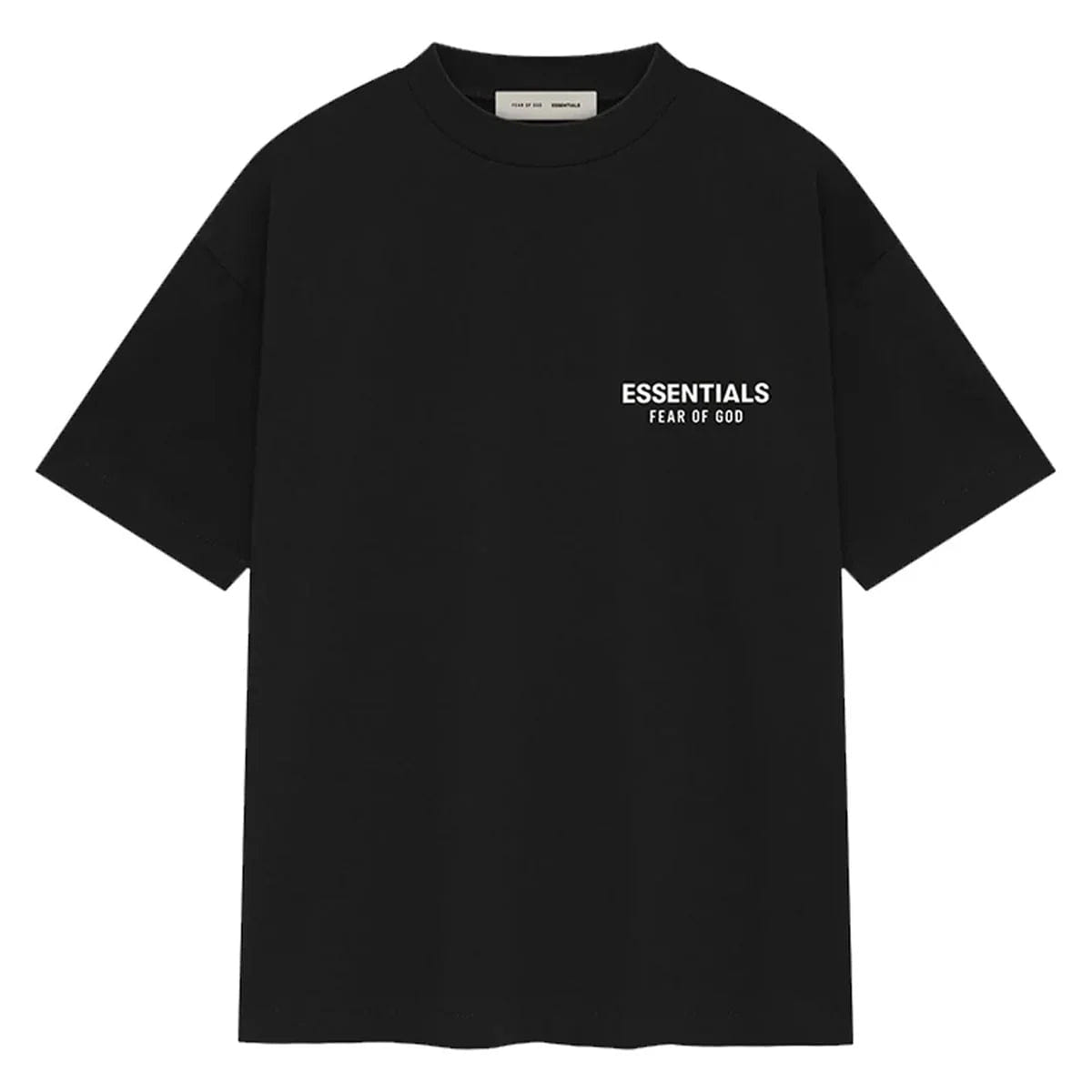 Fear Of God Essentials Bundle Completo Classic Tee + Sweatshorts Jet Black