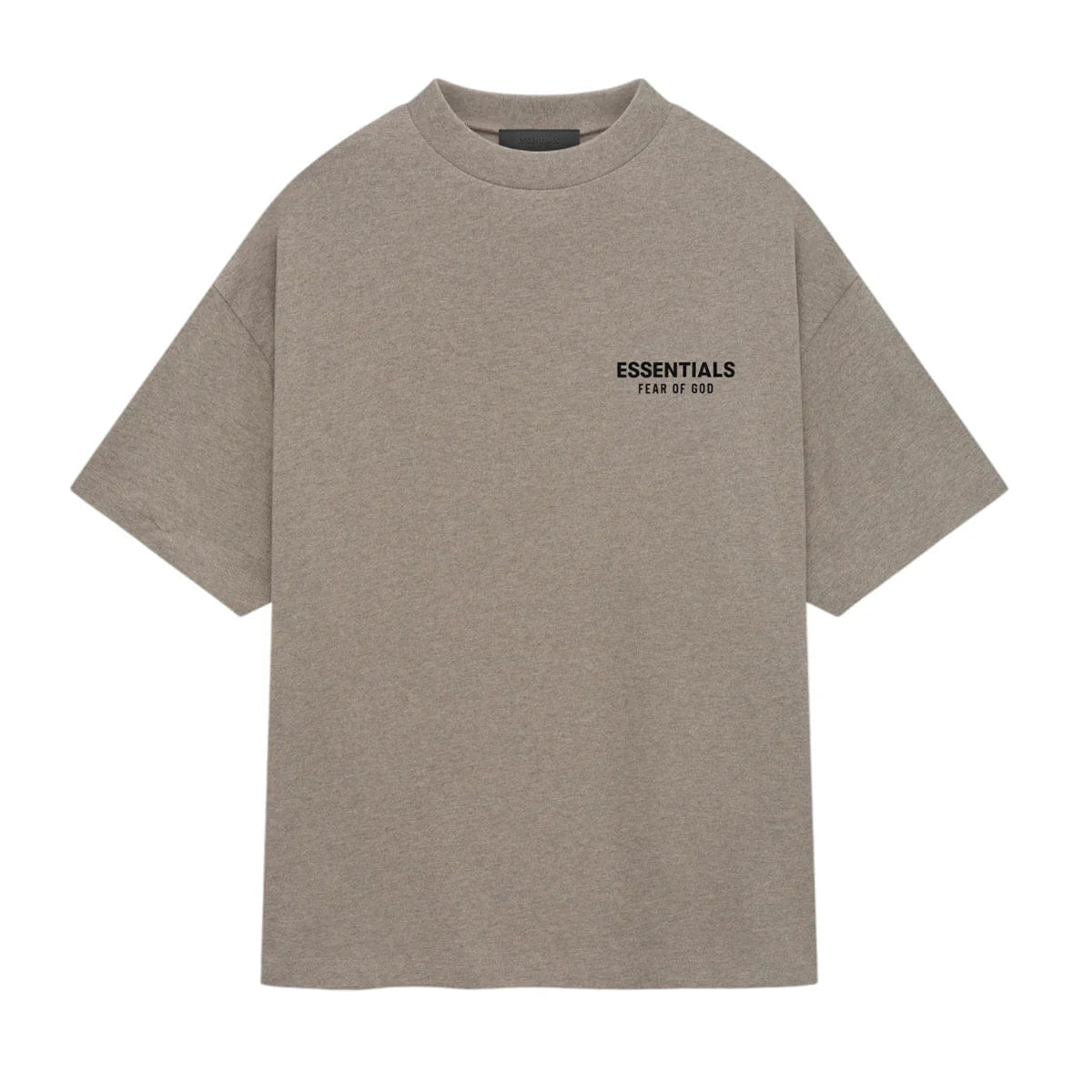 Fear Of God Essentials Tee Jersey Crewneck T-shirt Heather Gray