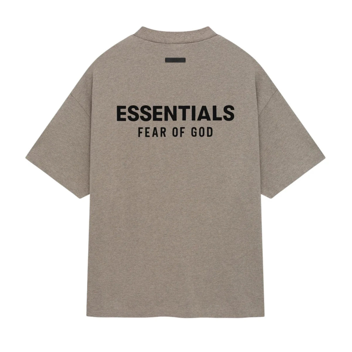 Fear Of God Essentials Tee Jersey Crewneck T-shirt Heather Gray