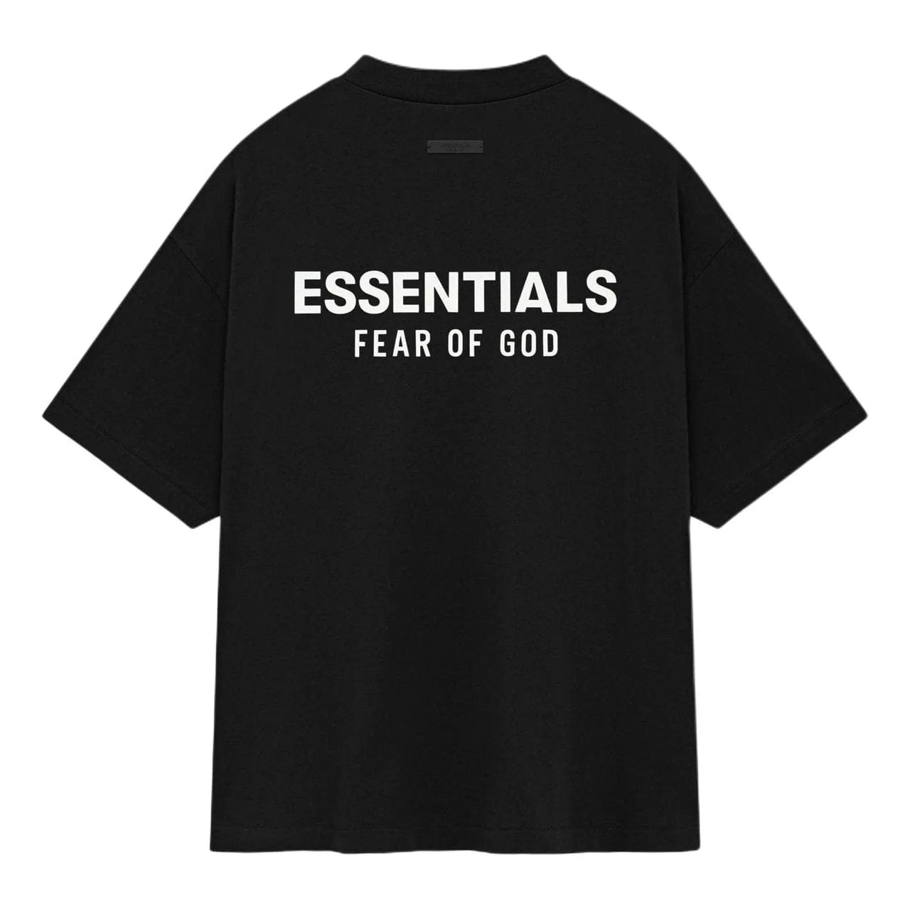 Fear Of God Essentials Jersey Crewneck T-shirt Tee Black