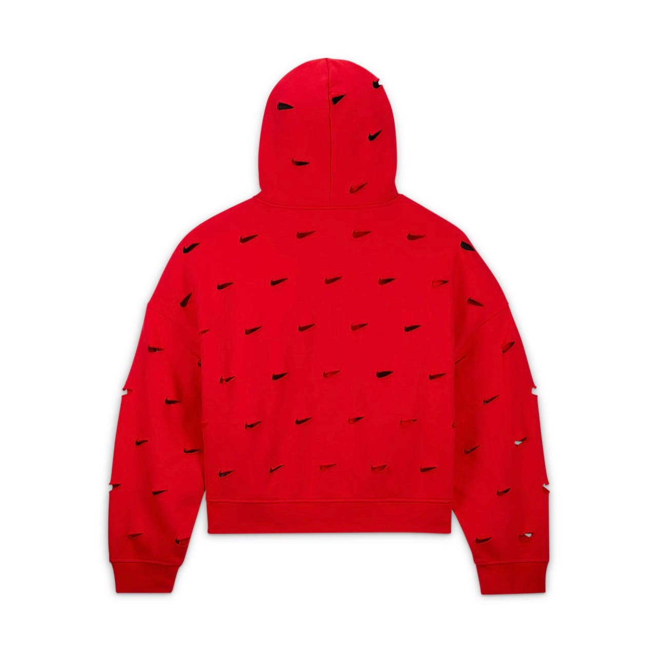 Nike x Jacquemus Le SWOOSH Hoodie Dark Red