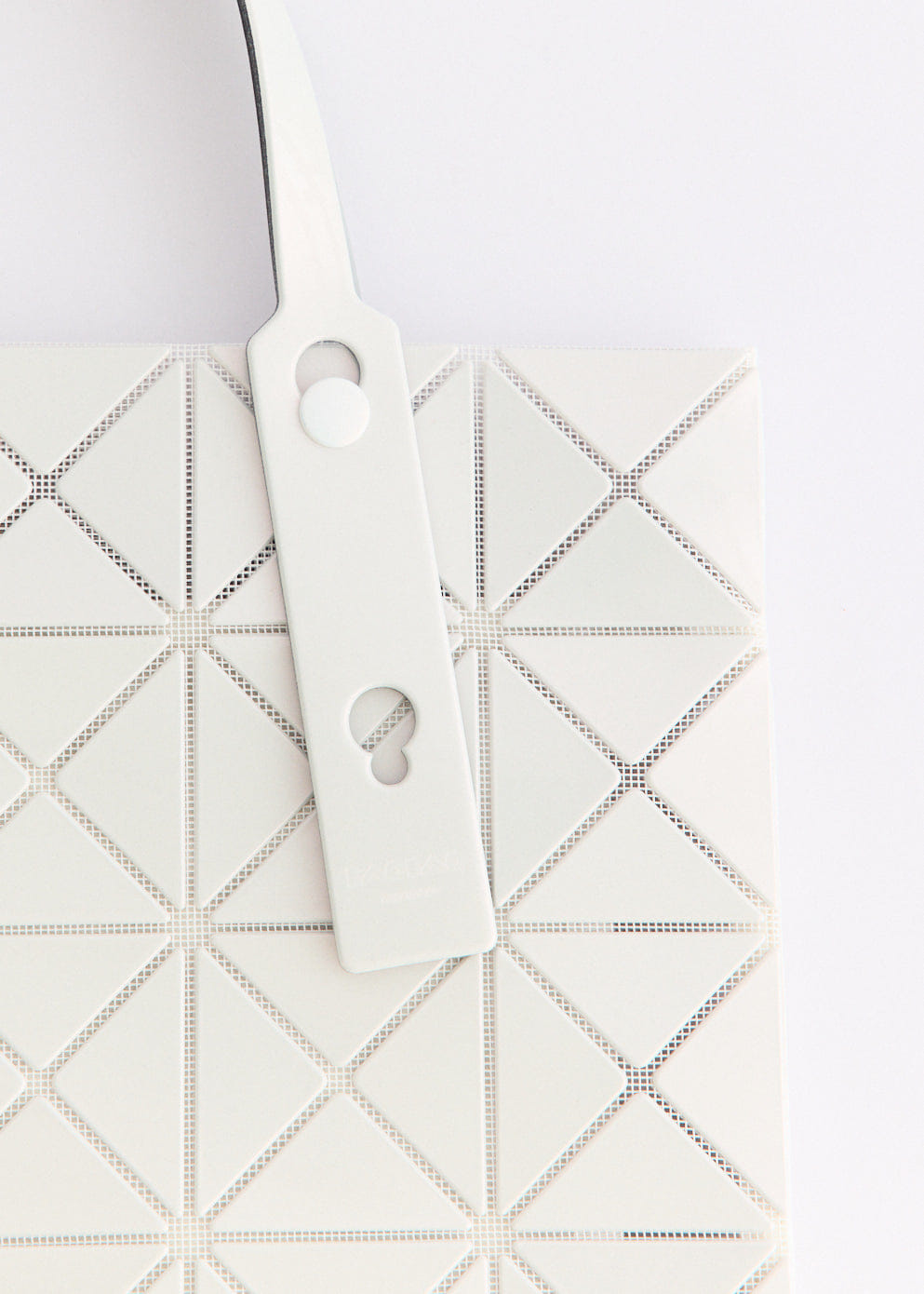Bao Bao Lucent Metallic 6x6 Tote Bag