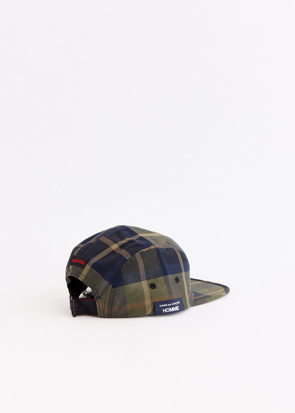 Comme Des Garcons Homme x Briefing Cotton Polyester Check Cap