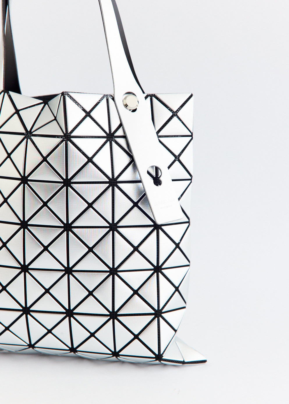 Bao Bao Lucent Platinum Tote Bag