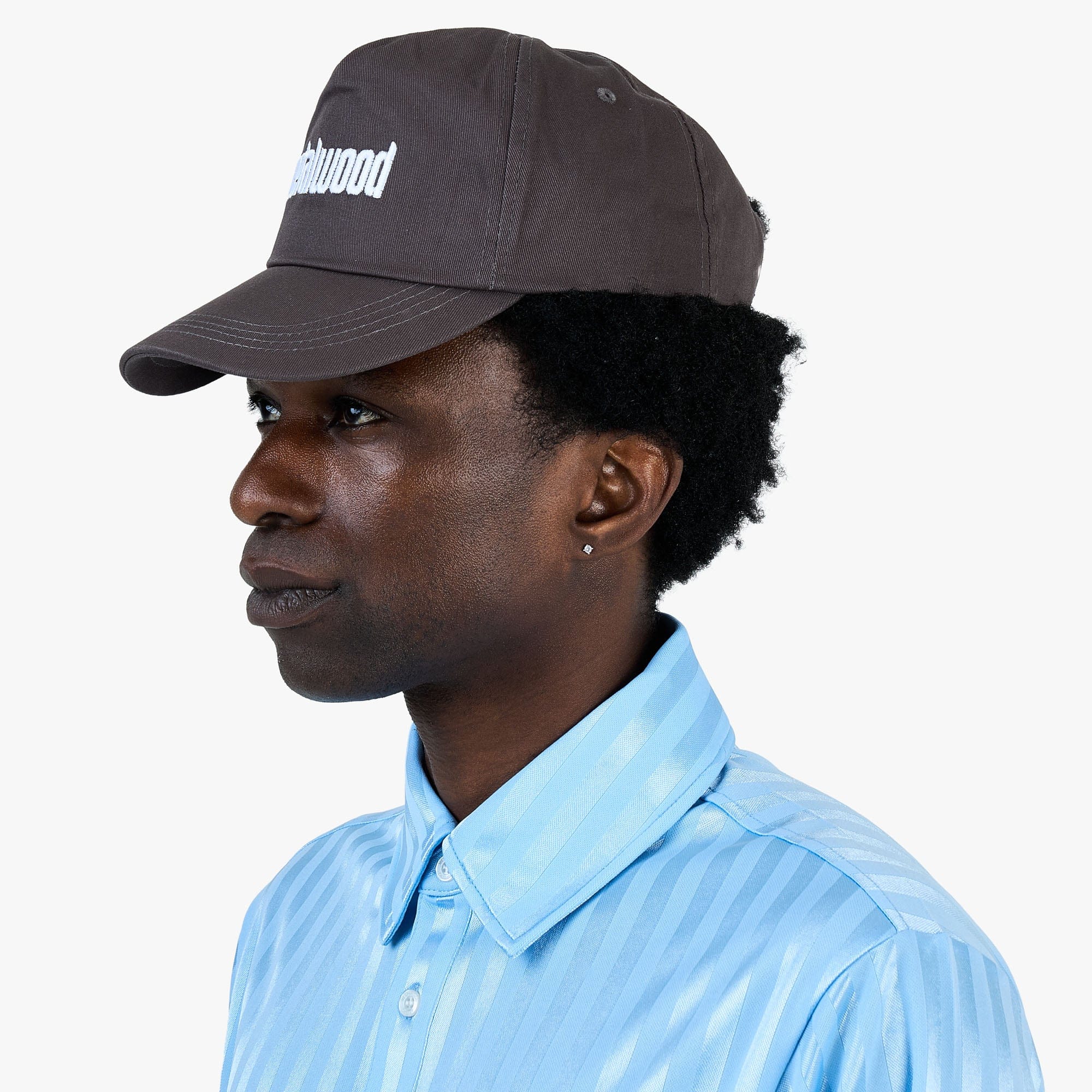 Metalwood Metal Logo 5-Panel Hat / Brown