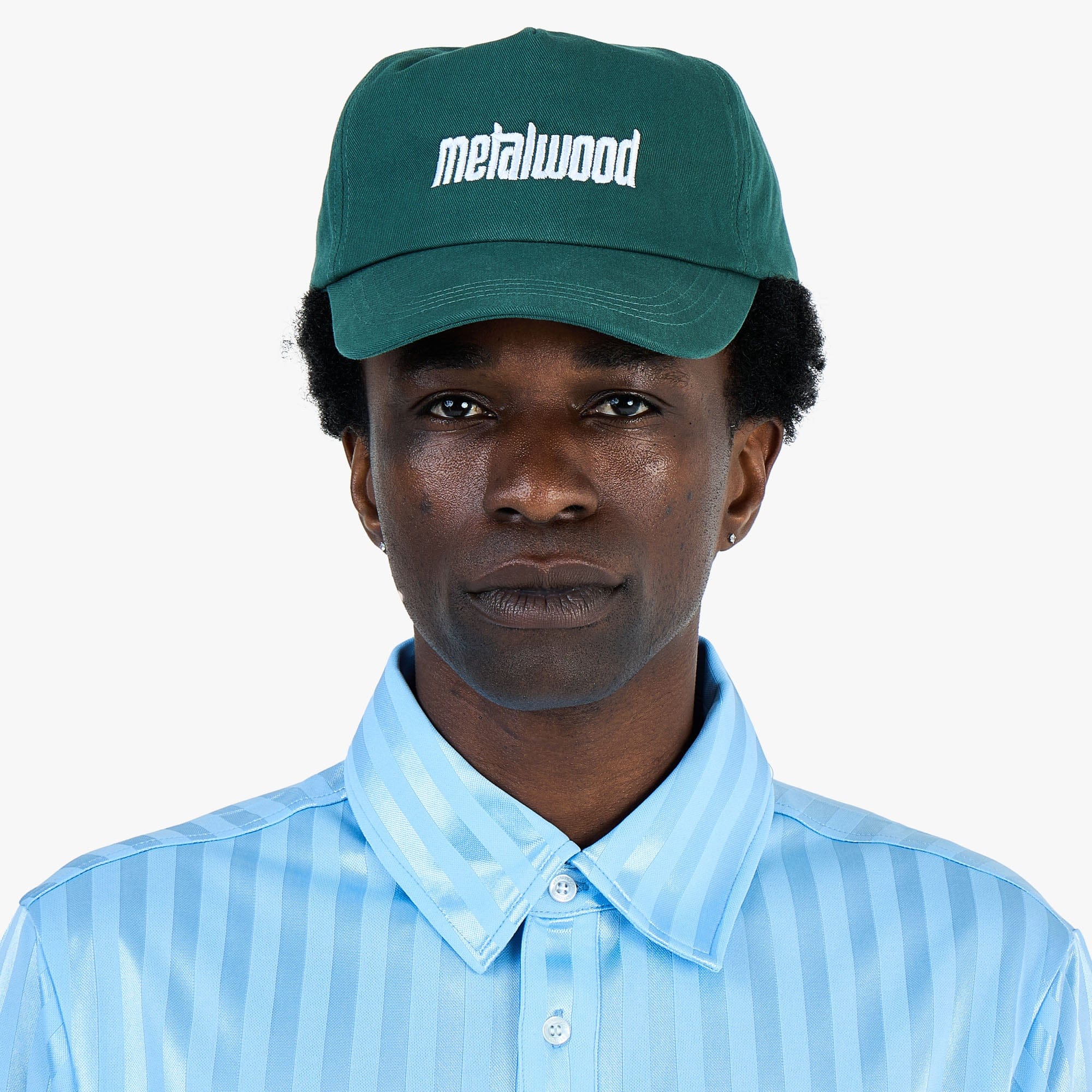 Metalwood Metal Logo 5-Panel Hat / Spruce