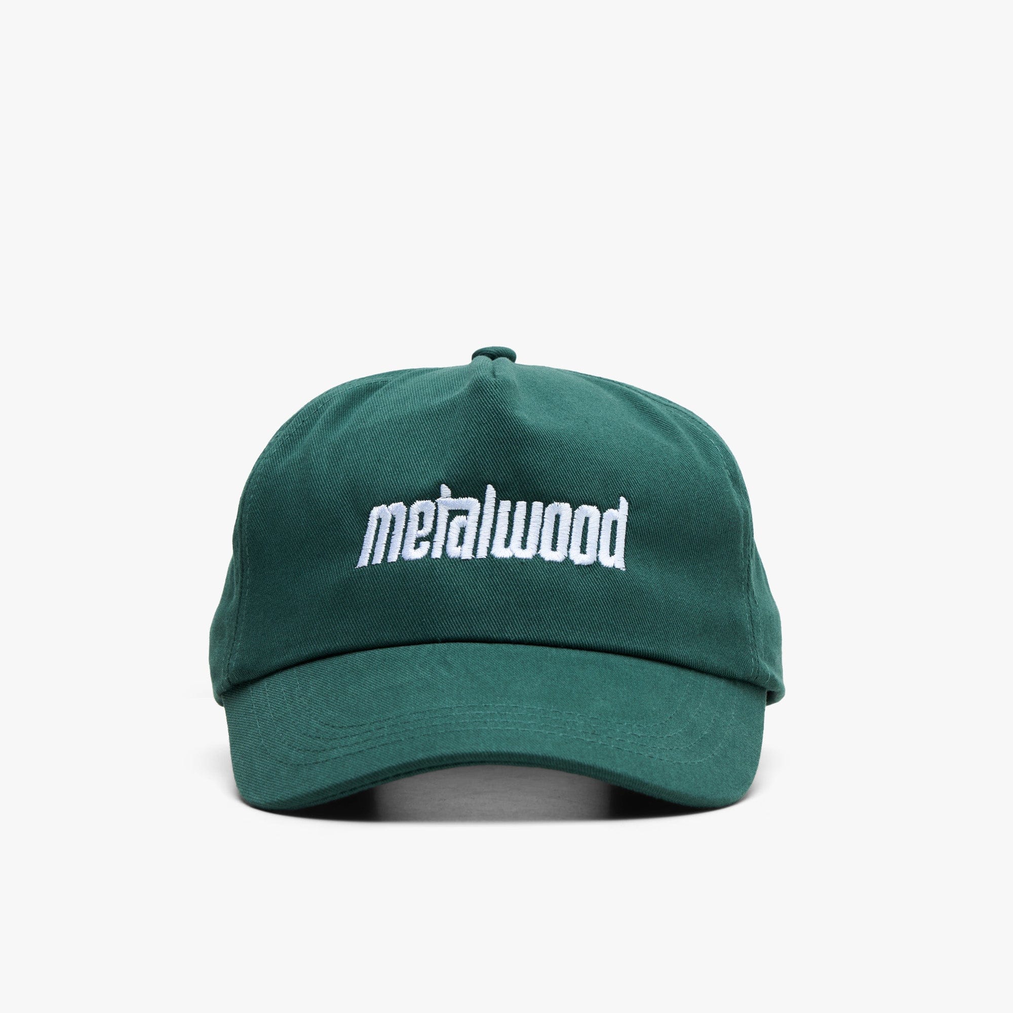 Metalwood Metal Logo 5-Panel Hat / Spruce