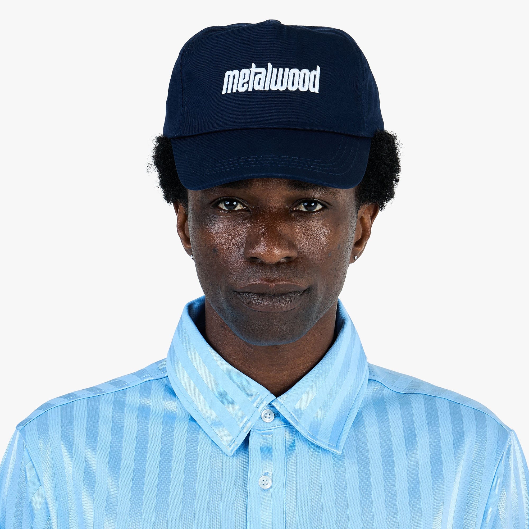 Metalwood Metal Logo 5-Panel Hat / Navy
