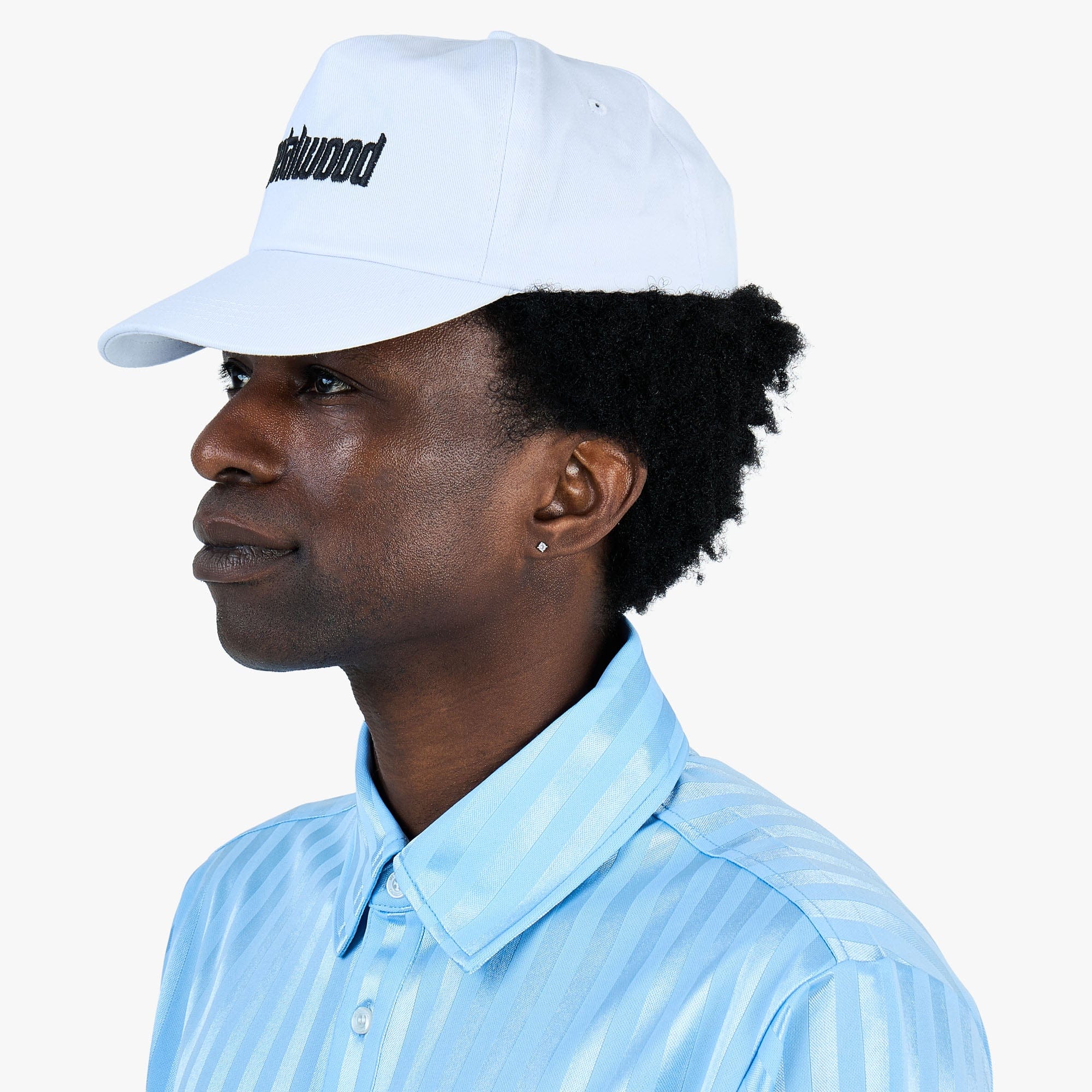 Metalwood Metal Logo 5-Panel Hat / White