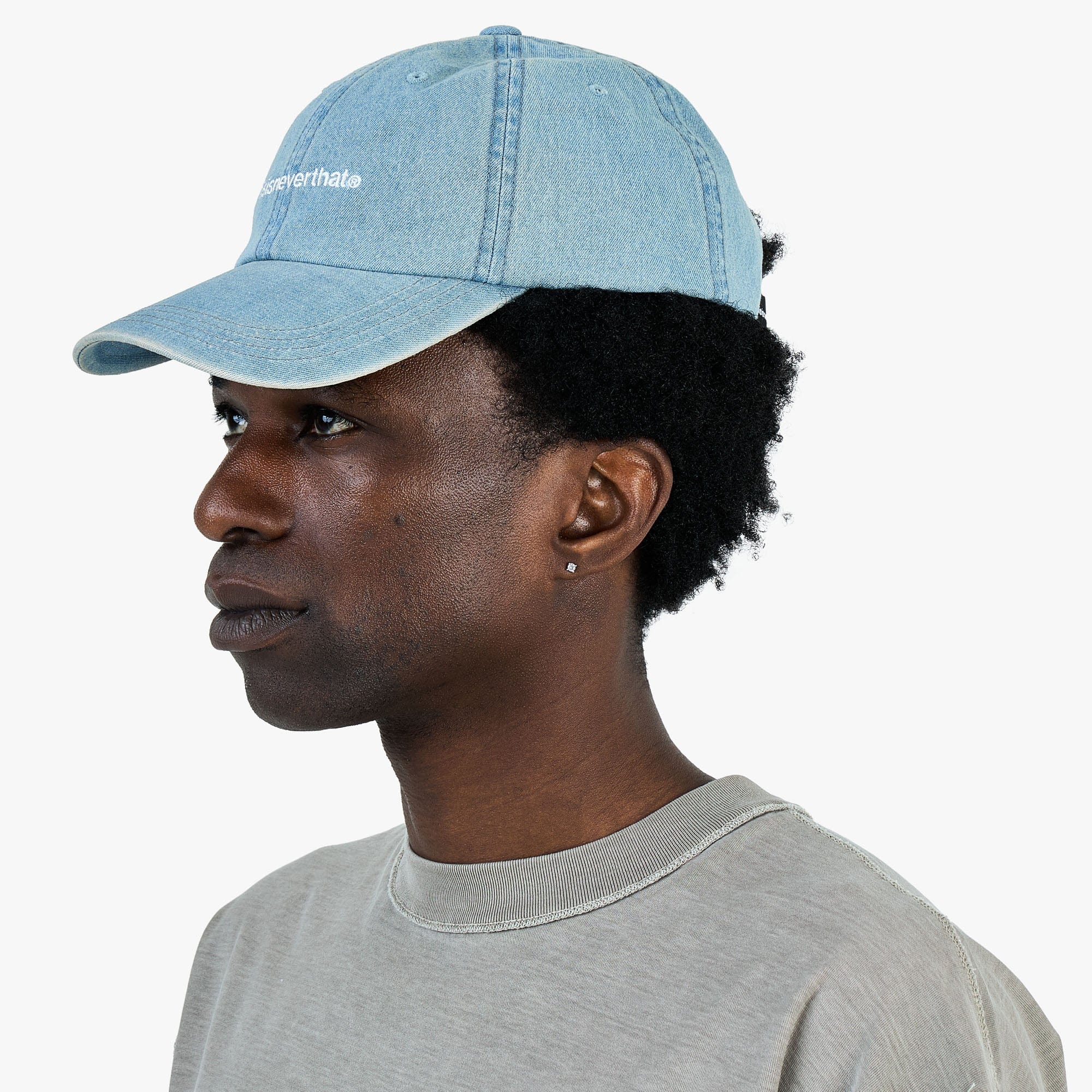 thisisneverthat Denim T-Logo Cap / Washed Blue