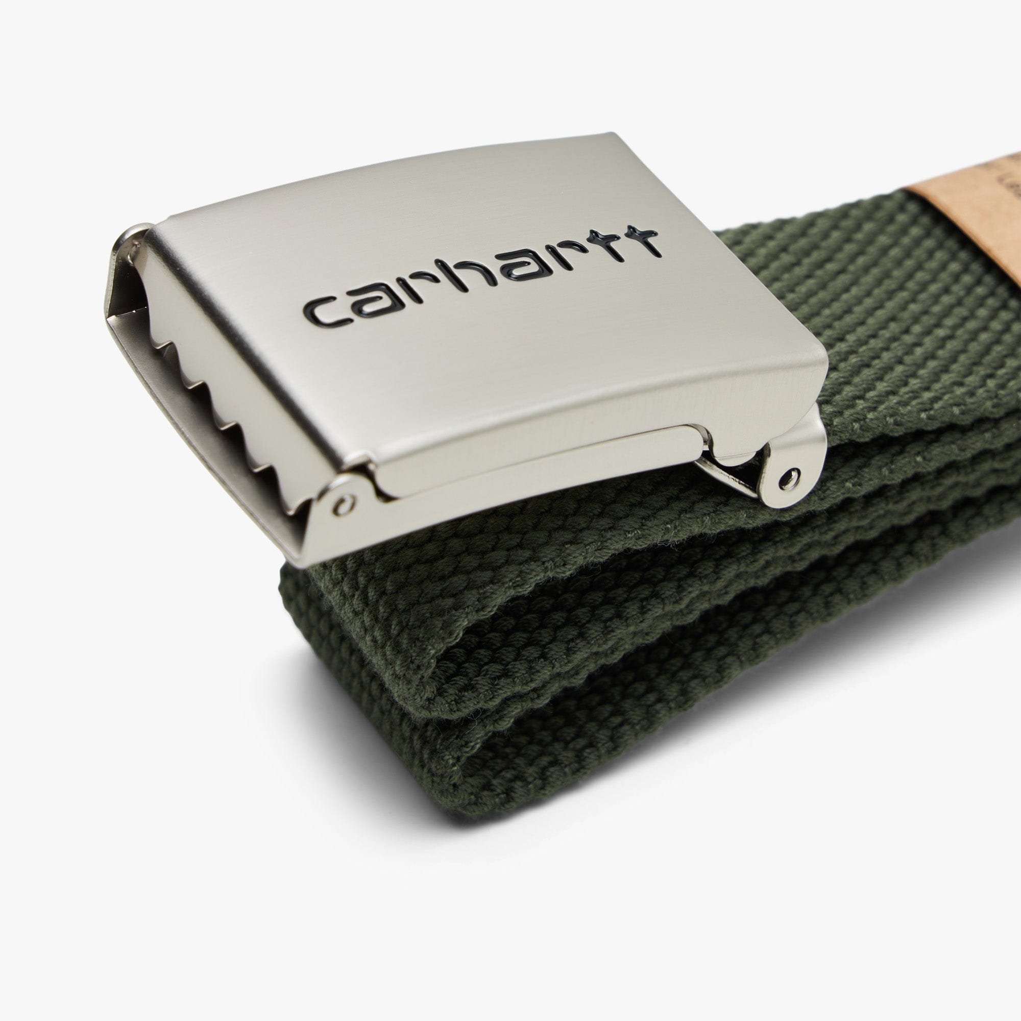 Carhartt WIP Clip Belt Chrome Leaf