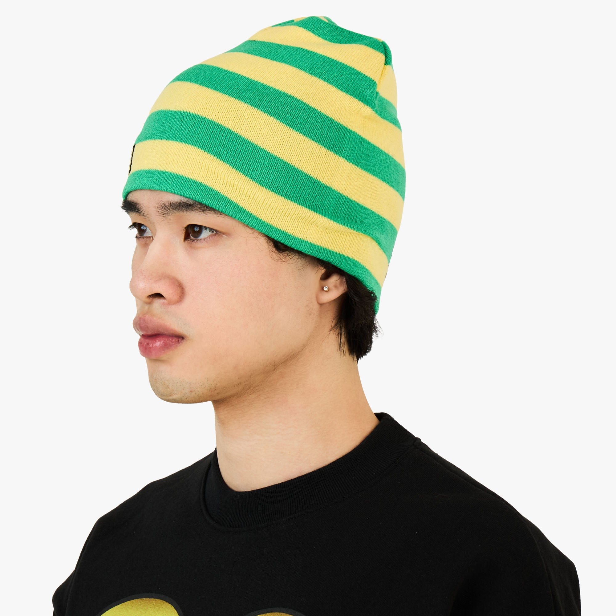 b.Eautiful x Sara Yukiko b.e Bad Beanie Green / Yellow