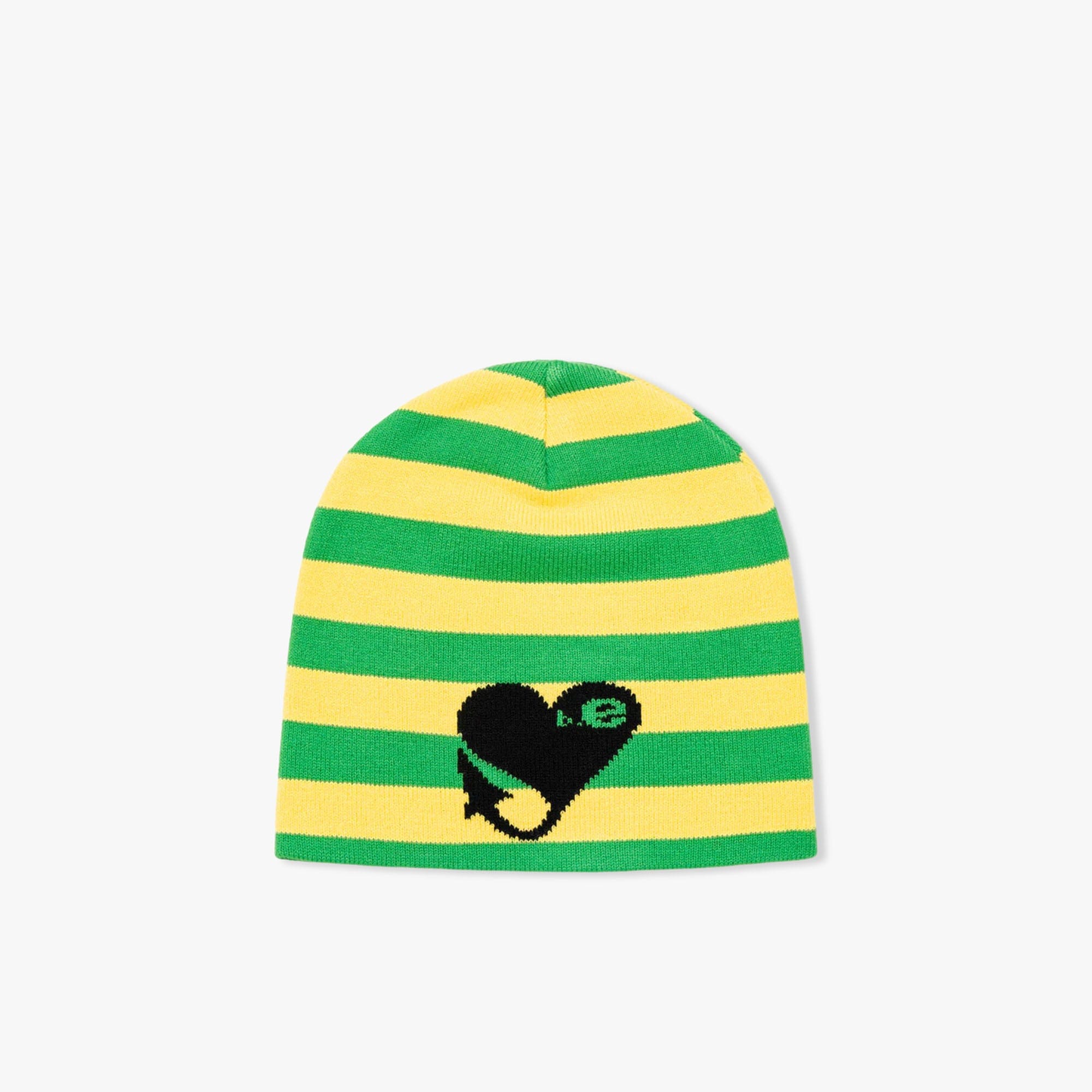 b.Eautiful x Sara Yukiko b.e Bad Beanie Green / Yellow