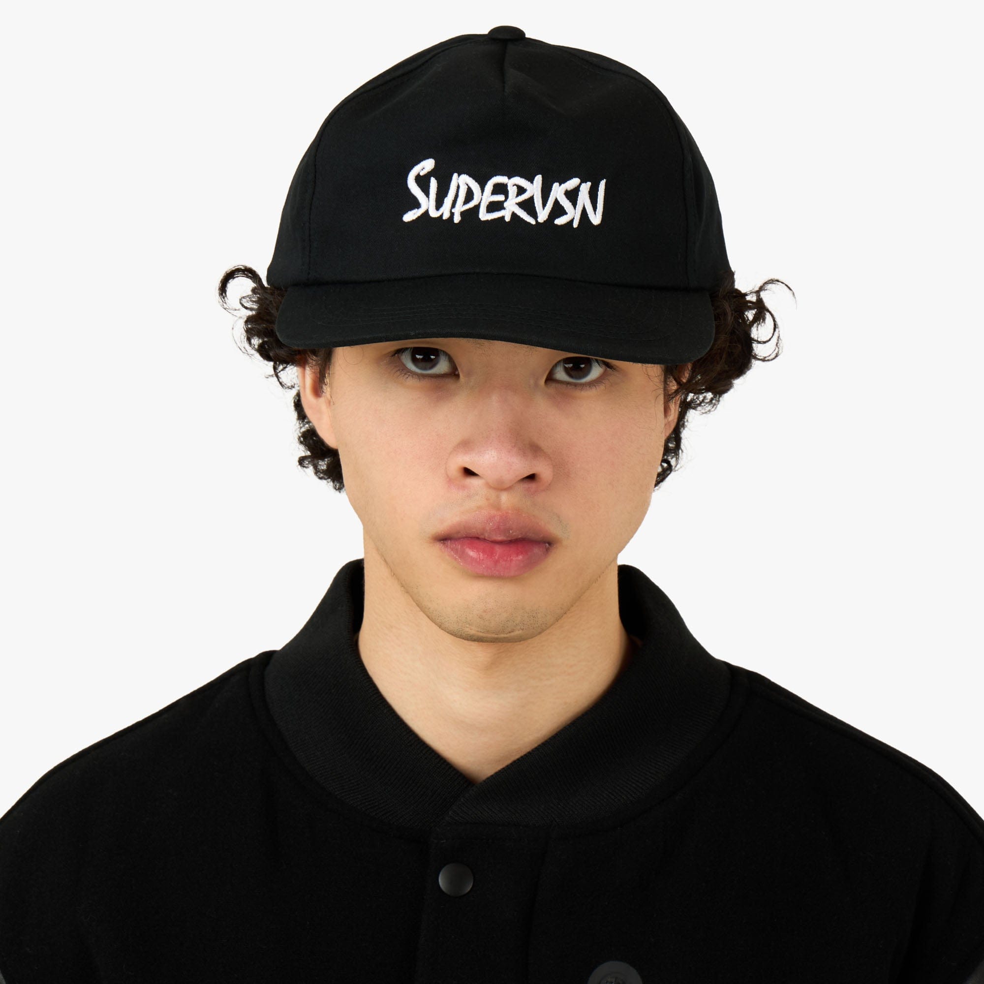 Supervsn Slauson Logo Camp Hat / Black