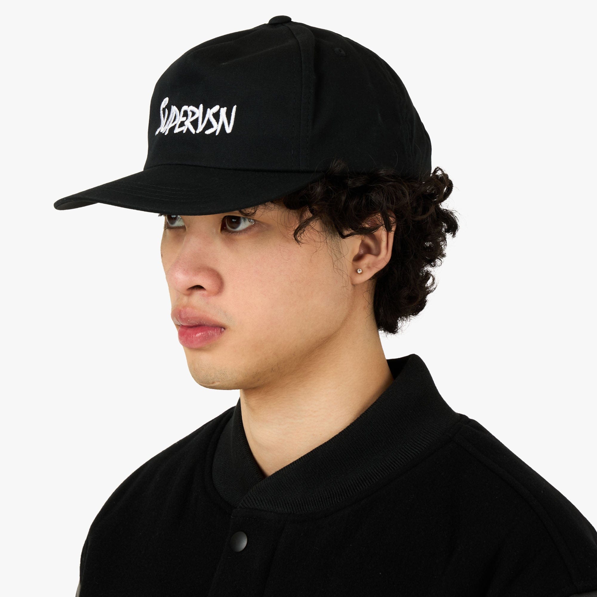 Supervsn Slauson Logo Camp Hat / Black