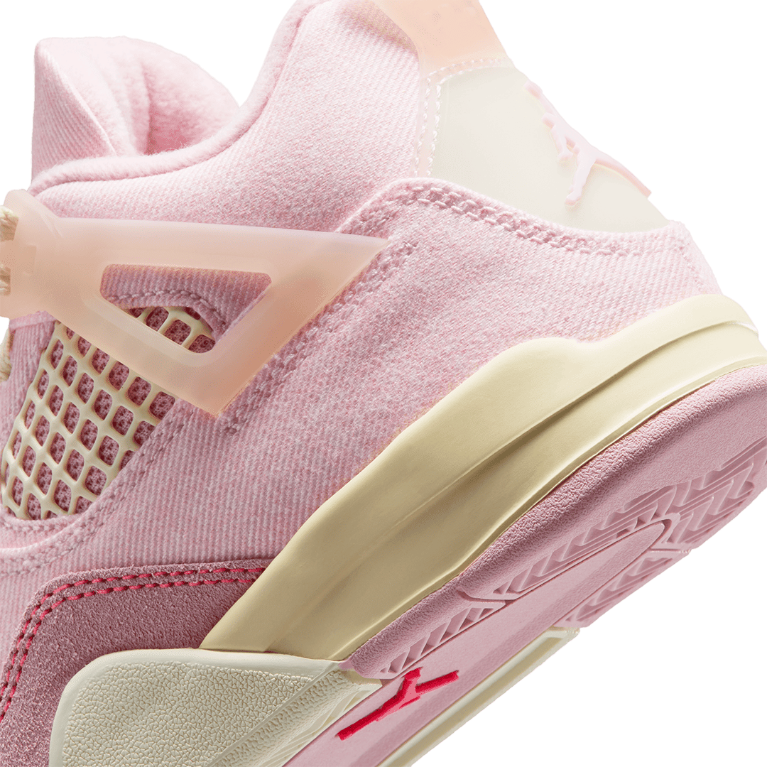 Air Jordan JORDAN 4 RETRO (PS) "PEARL PINK AND ICED CARMINE"
