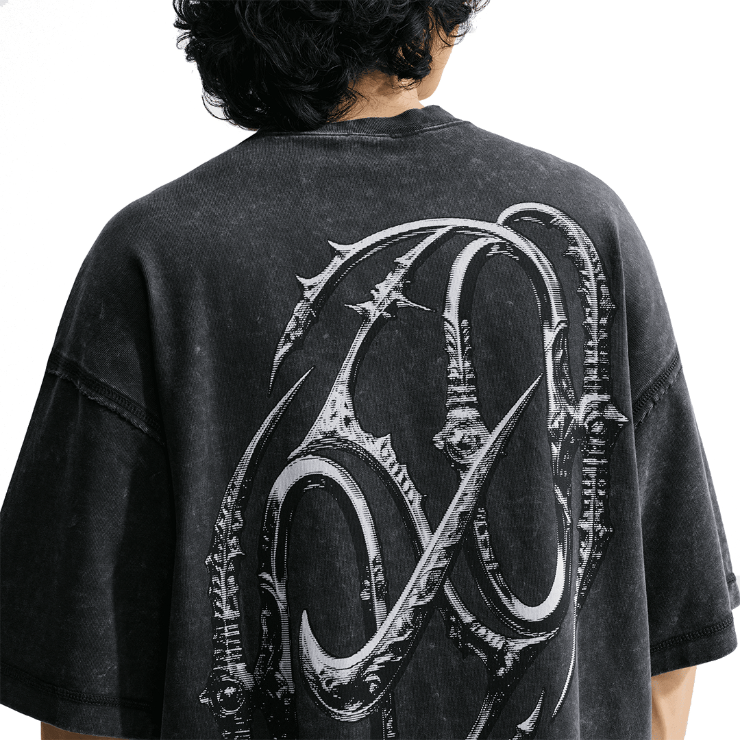 Nike SPORTSWEAR TEE BLACK / ICE SILVER