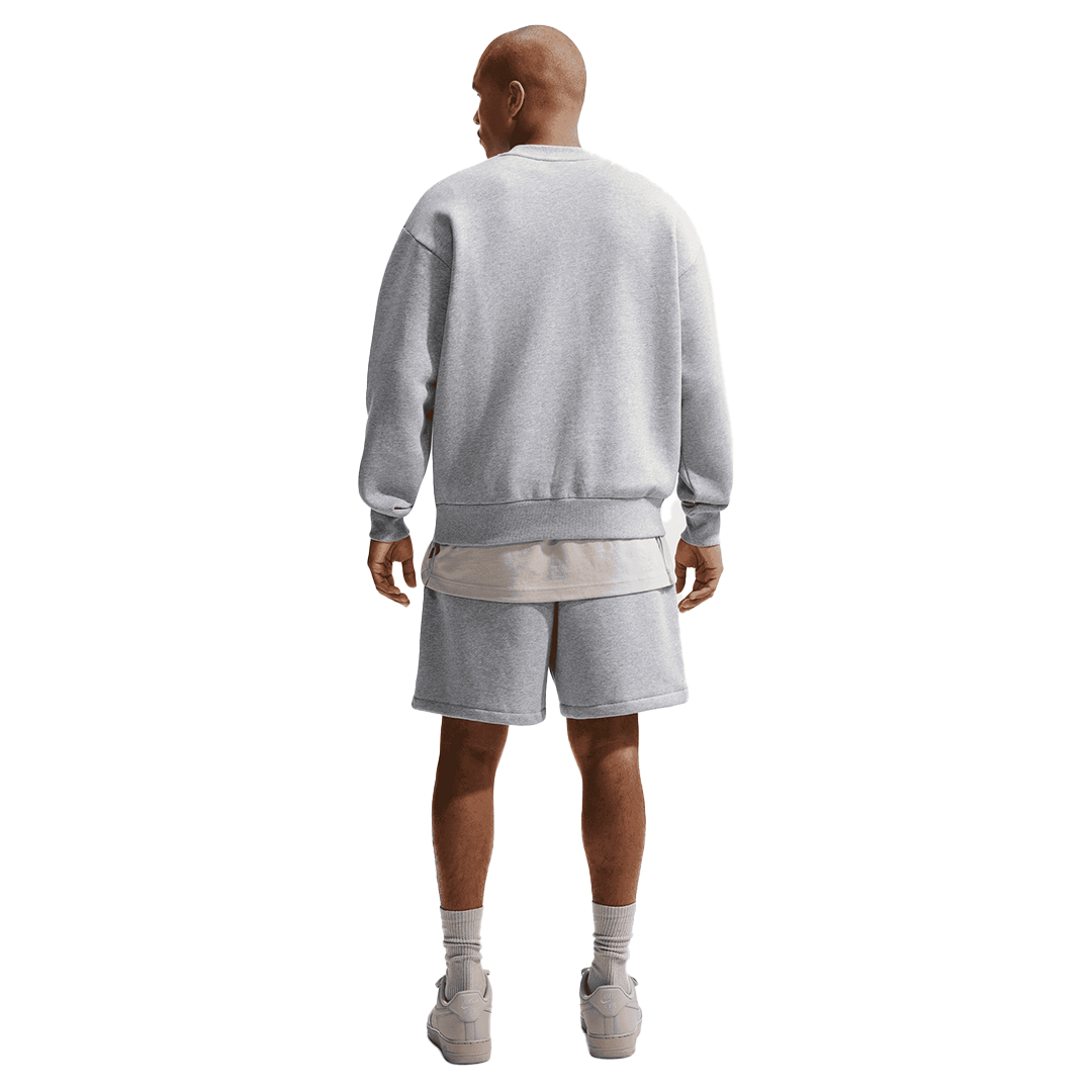 Nike SOLO FLEECE SHORTS DARK GREY HEATHER