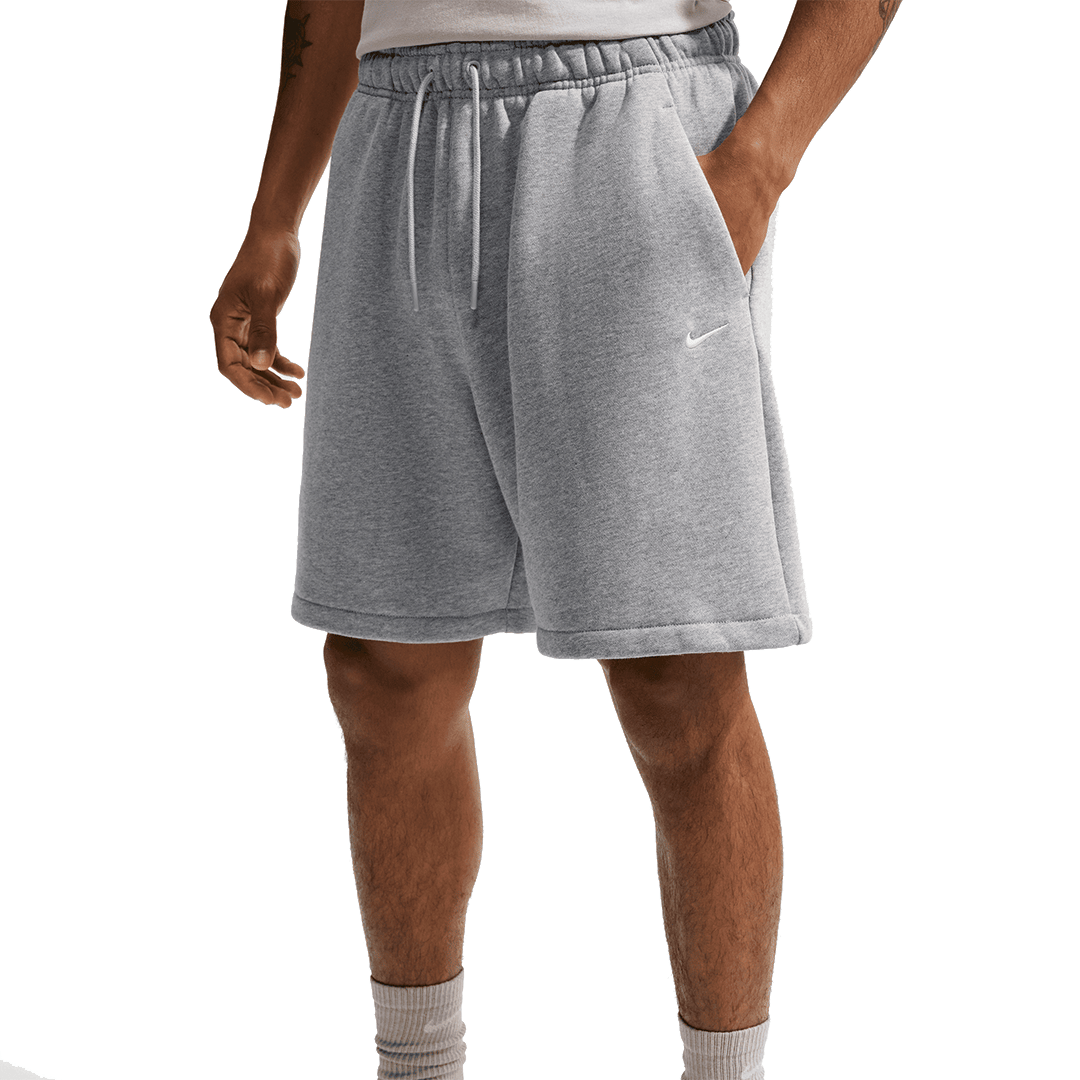Nike SOLO FLEECE SHORTS DARK GREY HEATHER