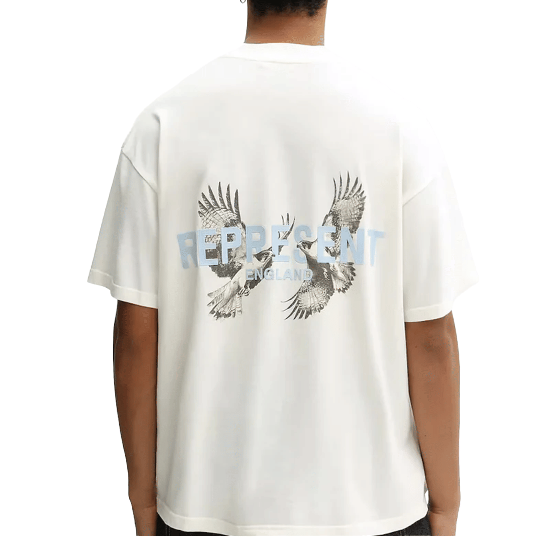 Represent LEGACY FALCON T-SHIRT FLAT WHITE
