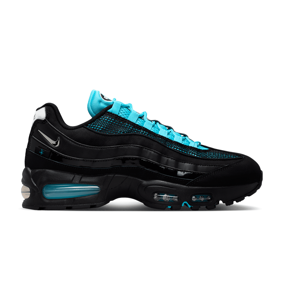 Nike AIR MAX 95 BIG BUBBLE BLACK / CHROME