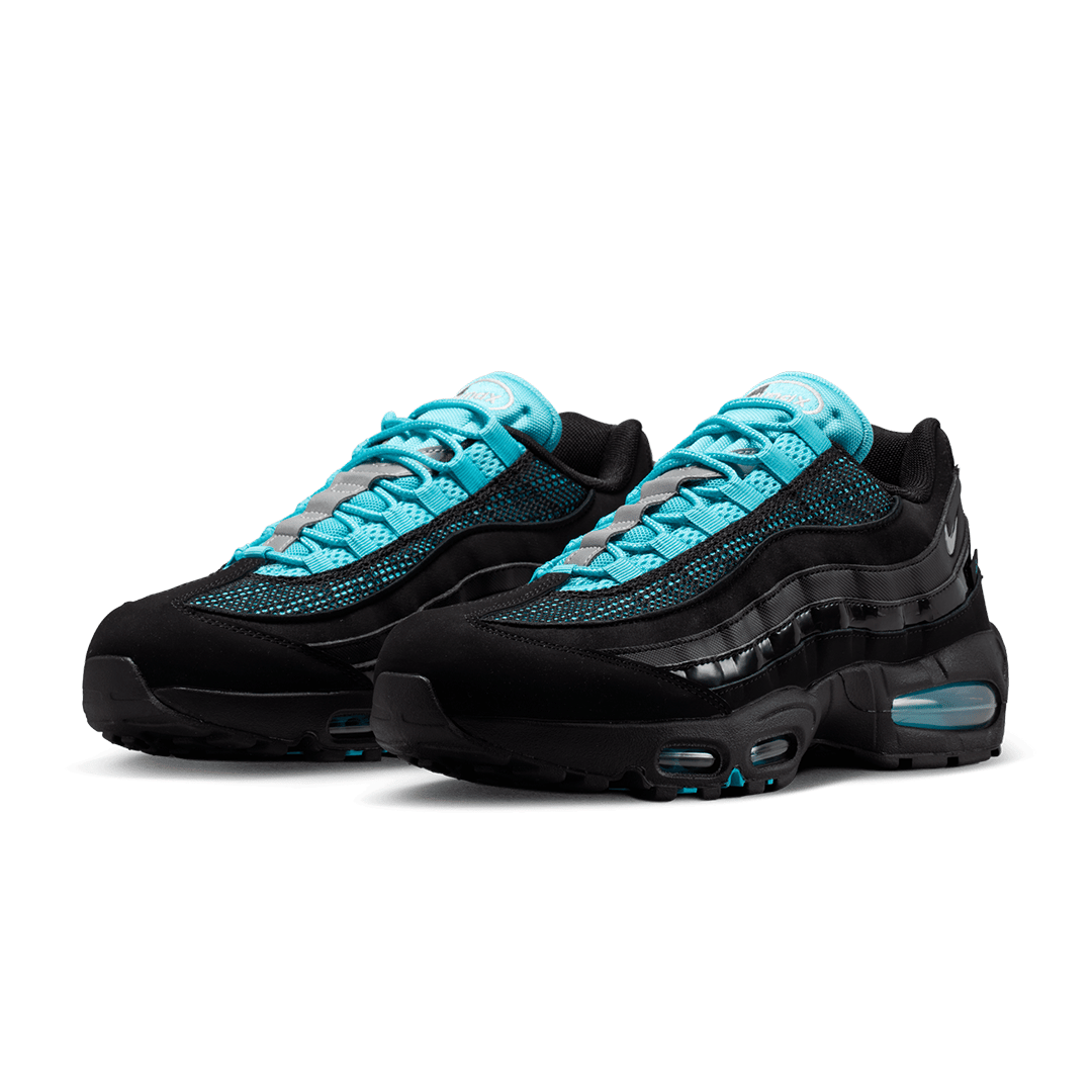 Nike AIR MAX 95 BIG BUBBLE BLACK / CHROME
