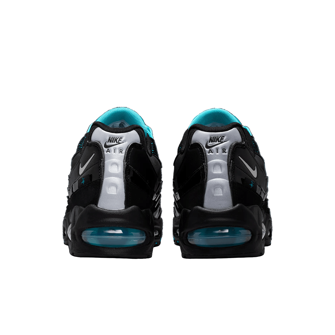 Nike AIR MAX 95 BIG BUBBLE BLACK / CHROME