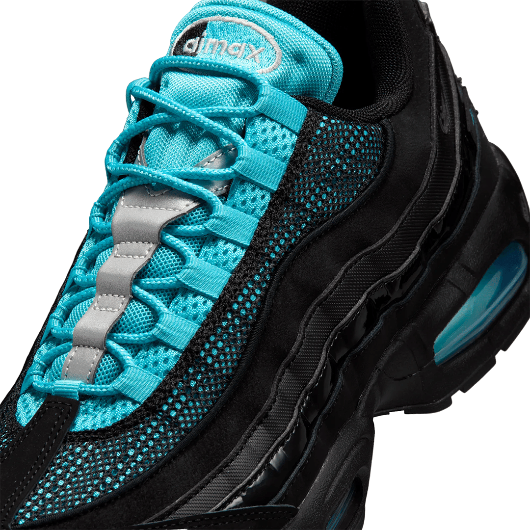 Nike AIR MAX 95 BIG BUBBLE BLACK / CHROME