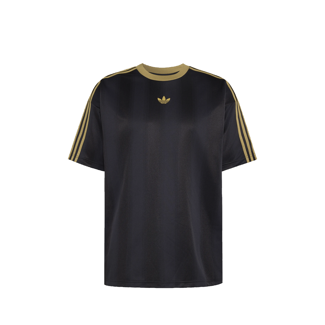 adidas ADICOLOR JACQUARD JERSEY T-SHIRT BLACK