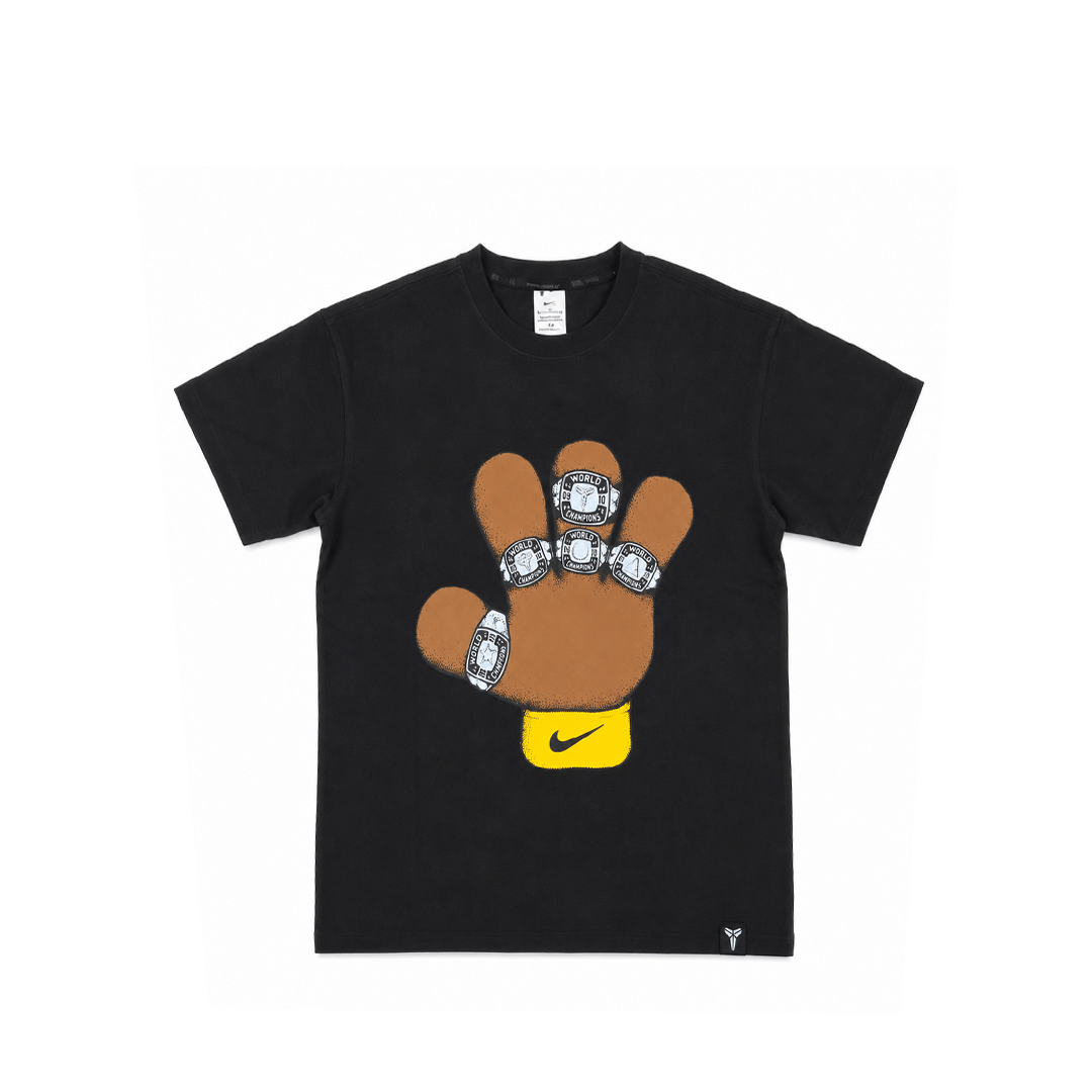 Nike KOBE MVPUPPETS 4 RINGS T-SHIRT BLACK