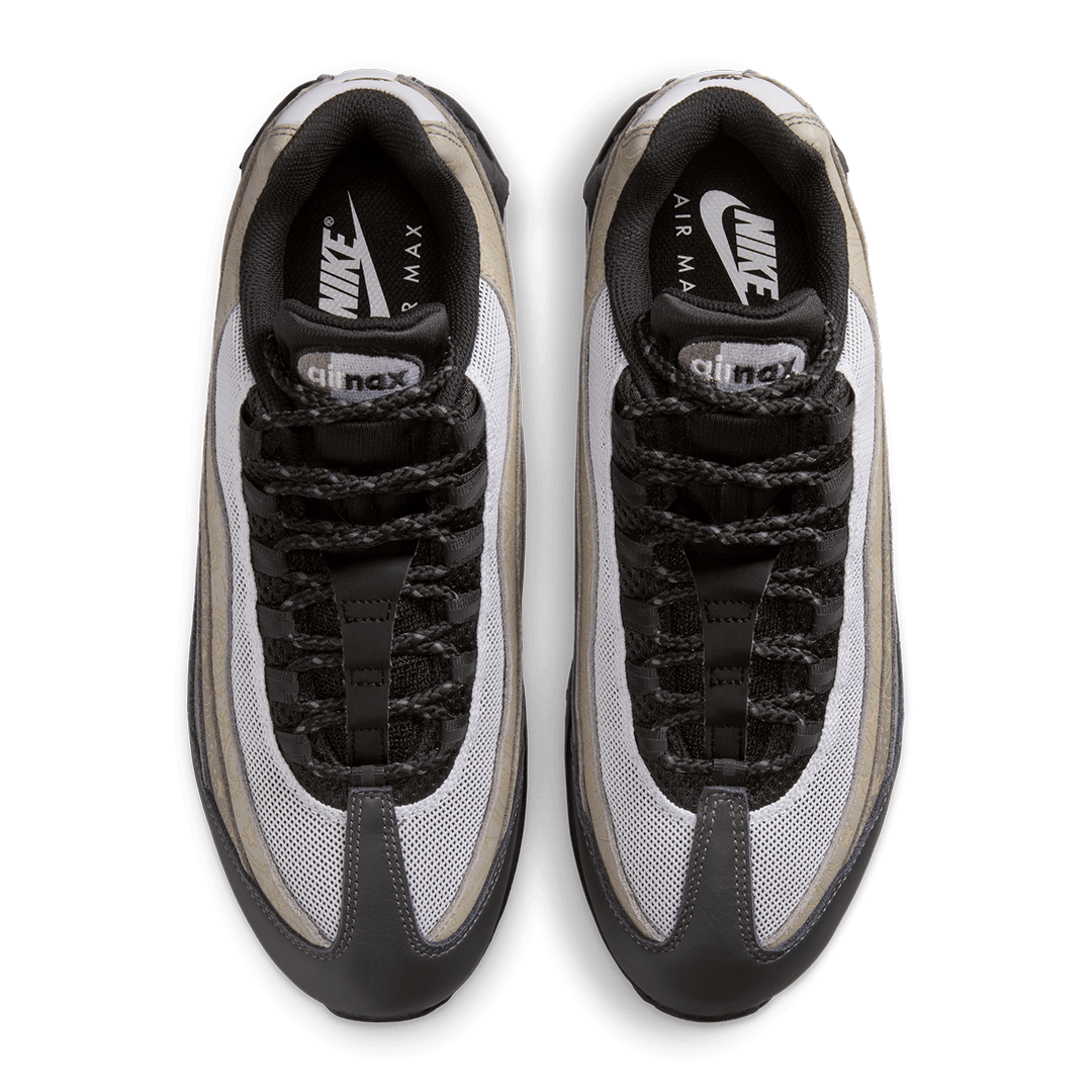 Nike AIR MAX 95 BIG BUBBLE LEATHER WHITE/BLACK