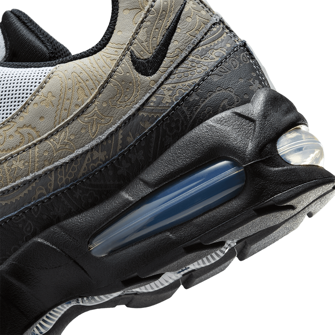 Nike AIR MAX 95 BIG BUBBLE LEATHER WHITE/BLACK
